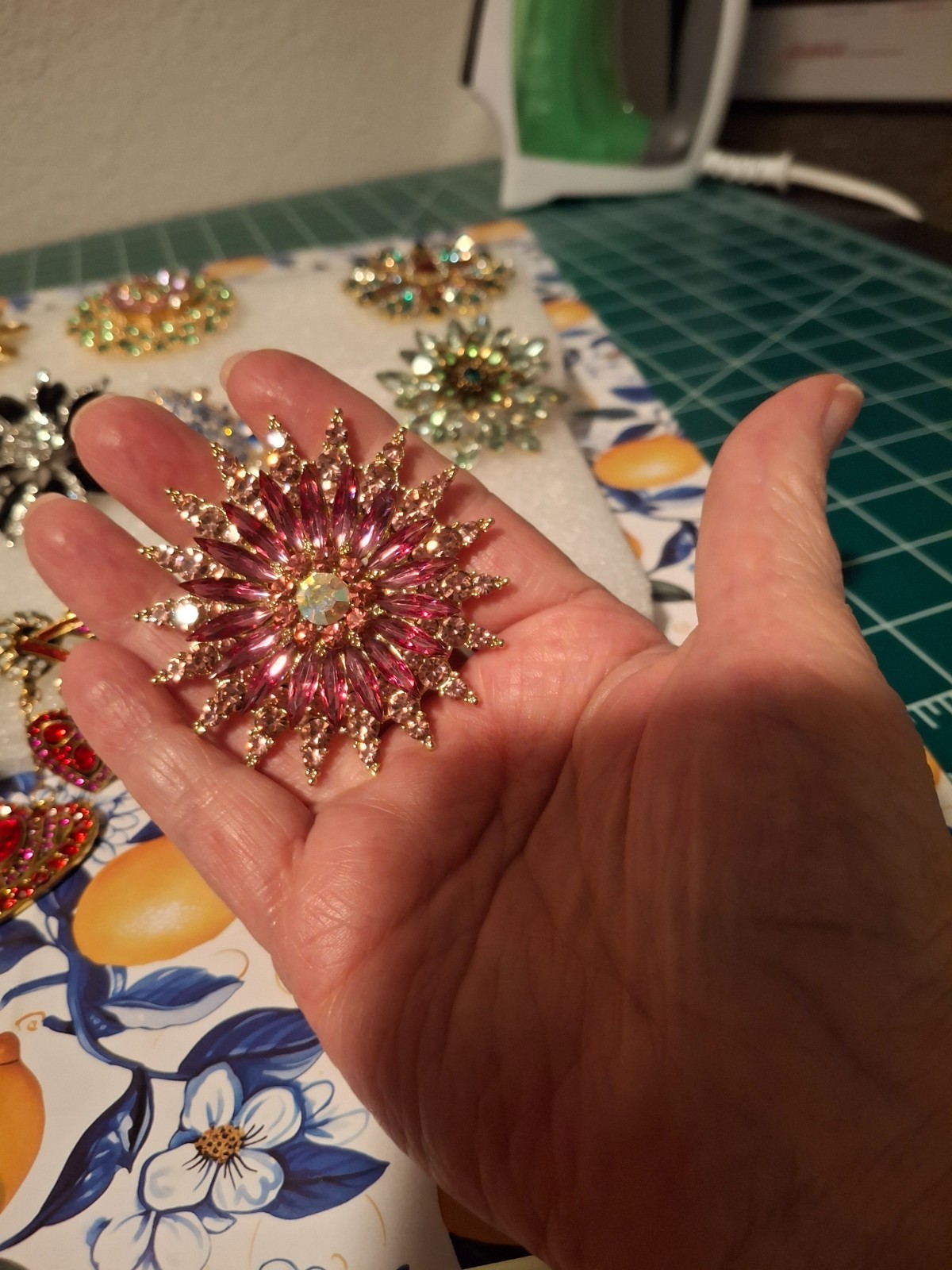 Modern Rhinestone Brooch Pin Lot (10 Pc) – Grandmillennial Granny Chic