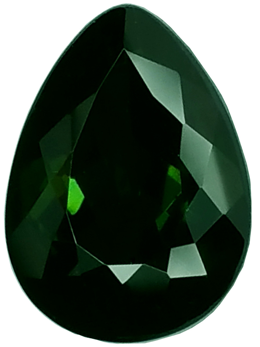 💚 Tourmaline Natural 3.79 Carat Pear Cut 12.5×8.2mm 💚