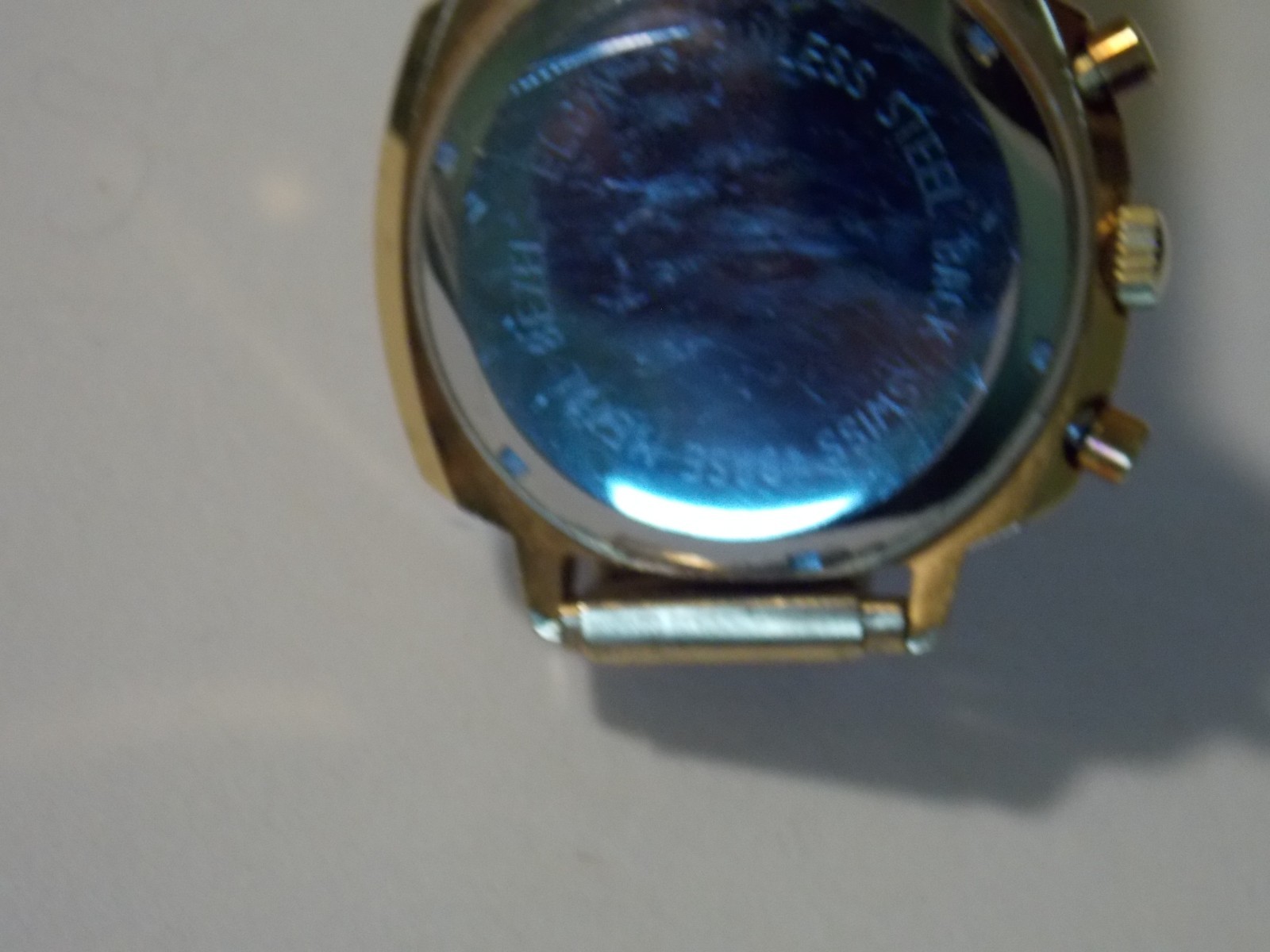 VINTAGE ELGIN MENS WATCH PANDA CHRONOGRAPH VALJOUX