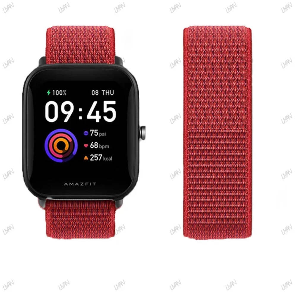 20mm/22mm watch band For Amazfit GTR/GTS 4-3-2-2e/GTR 42mm-47mm/bip-U-S-lite Nyl