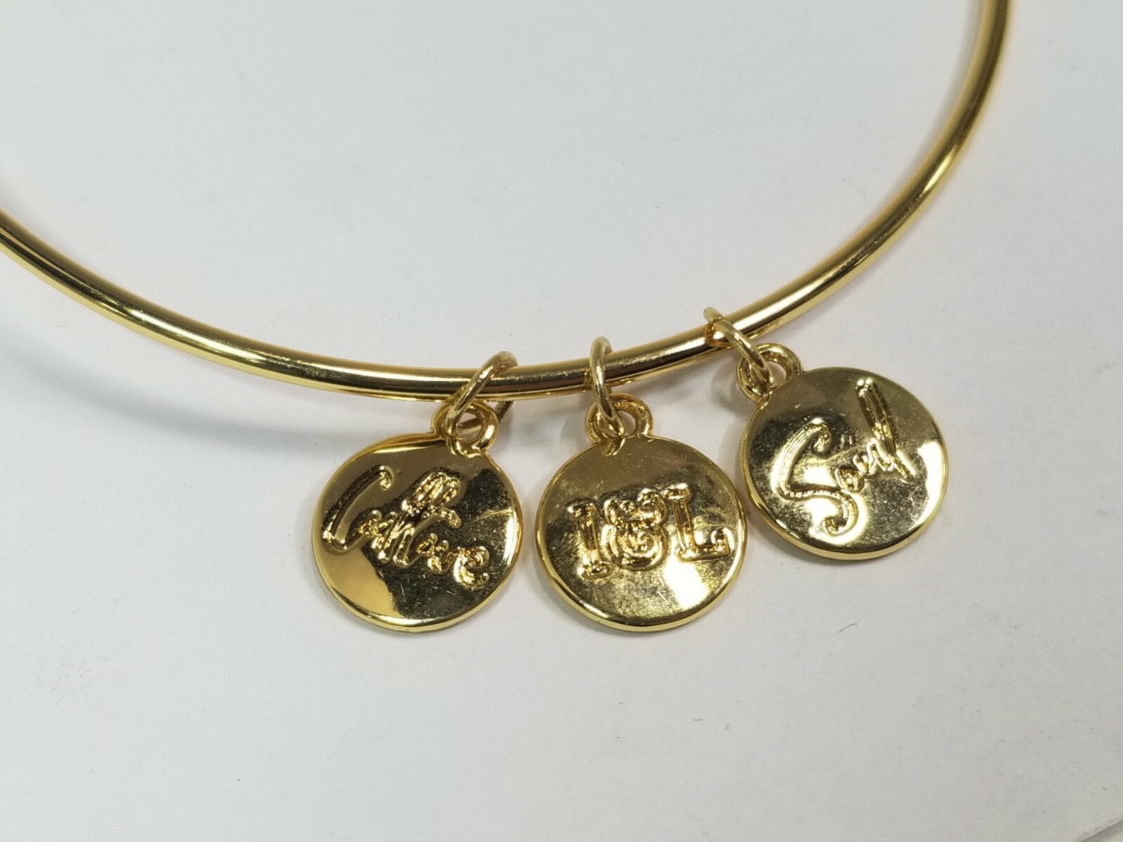 Izzy & Liv Royalty Bling Charm Bangle Bracelet