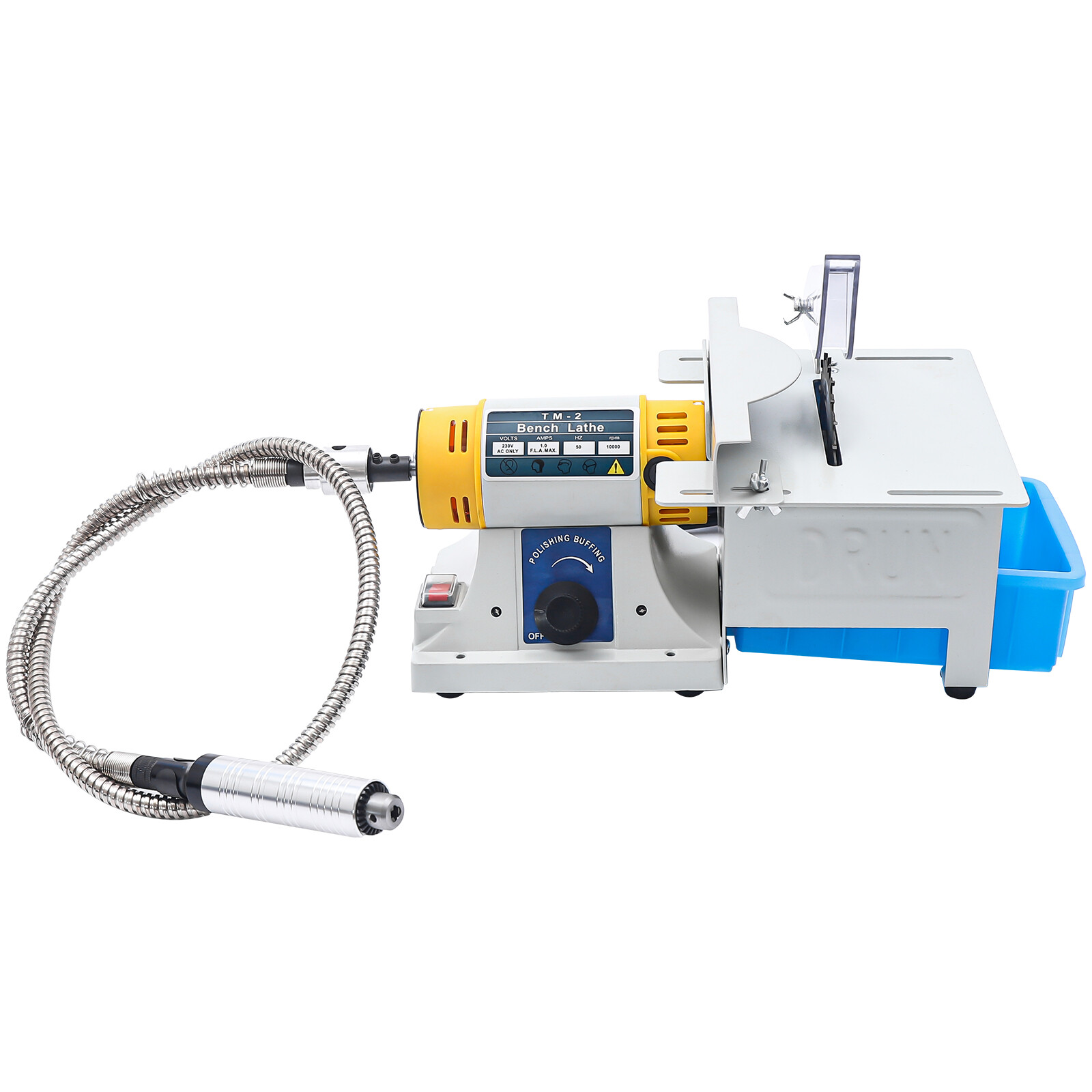 Gem Jewelry Rock Polishing Buffer Bench Lathe Table Saw Cutting Machine Polisher