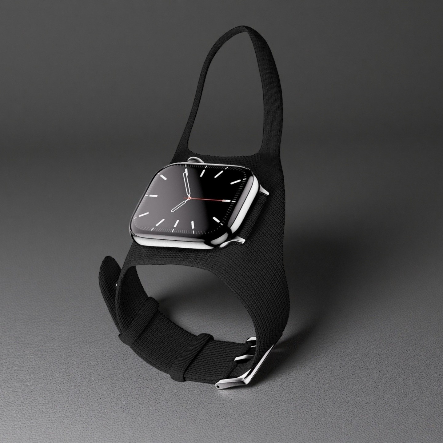 Breathable Knit Ergonomic Band, Perfect View Angle for All Apple Watch