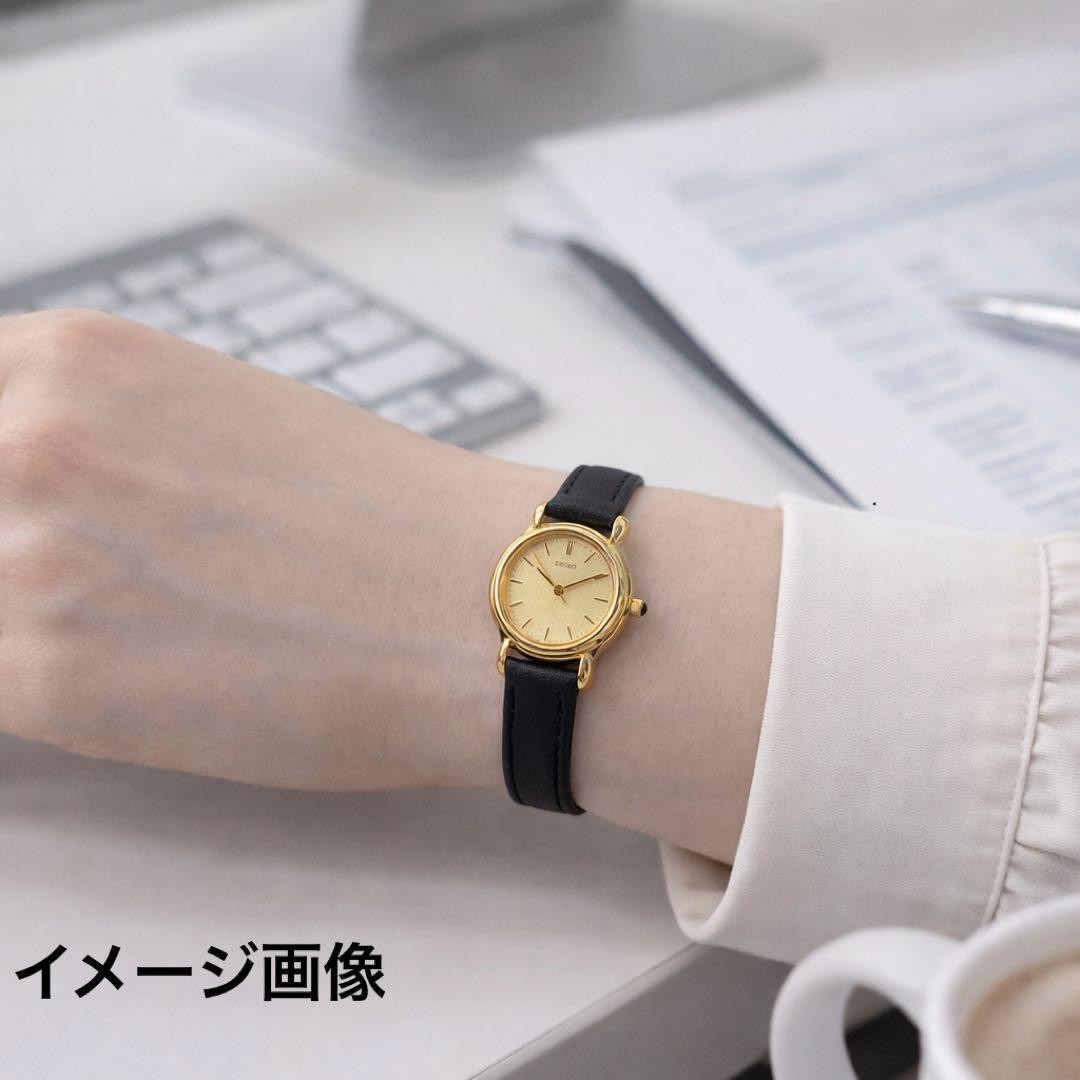 SEIKO Quartz Gold Champagne Dial 26.1mm Women’s Watch