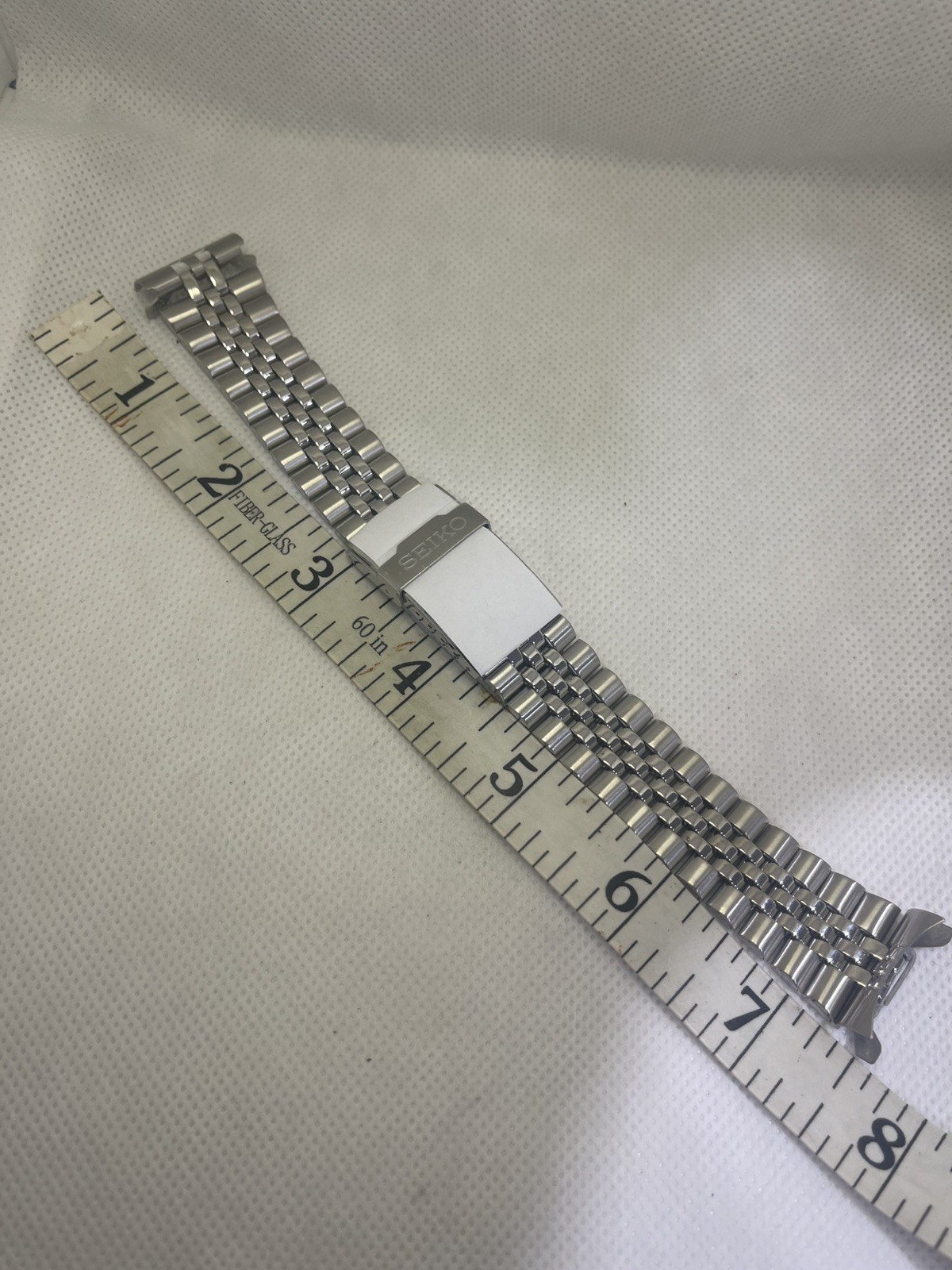 042 SEIKO 22MM STAINLESS JUBILEE REPLACEMENT BRACELET SKX007, 6309, 7002, 7548