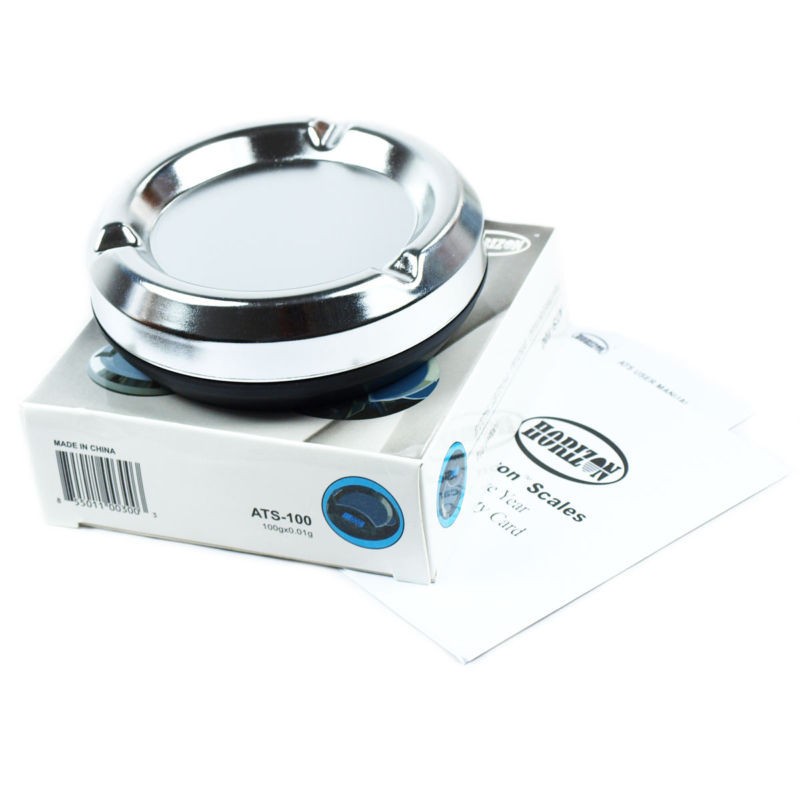 0.01g x 100g Digital Scale – Ash Tray – Scale ATS-100 .01 gram accuracy