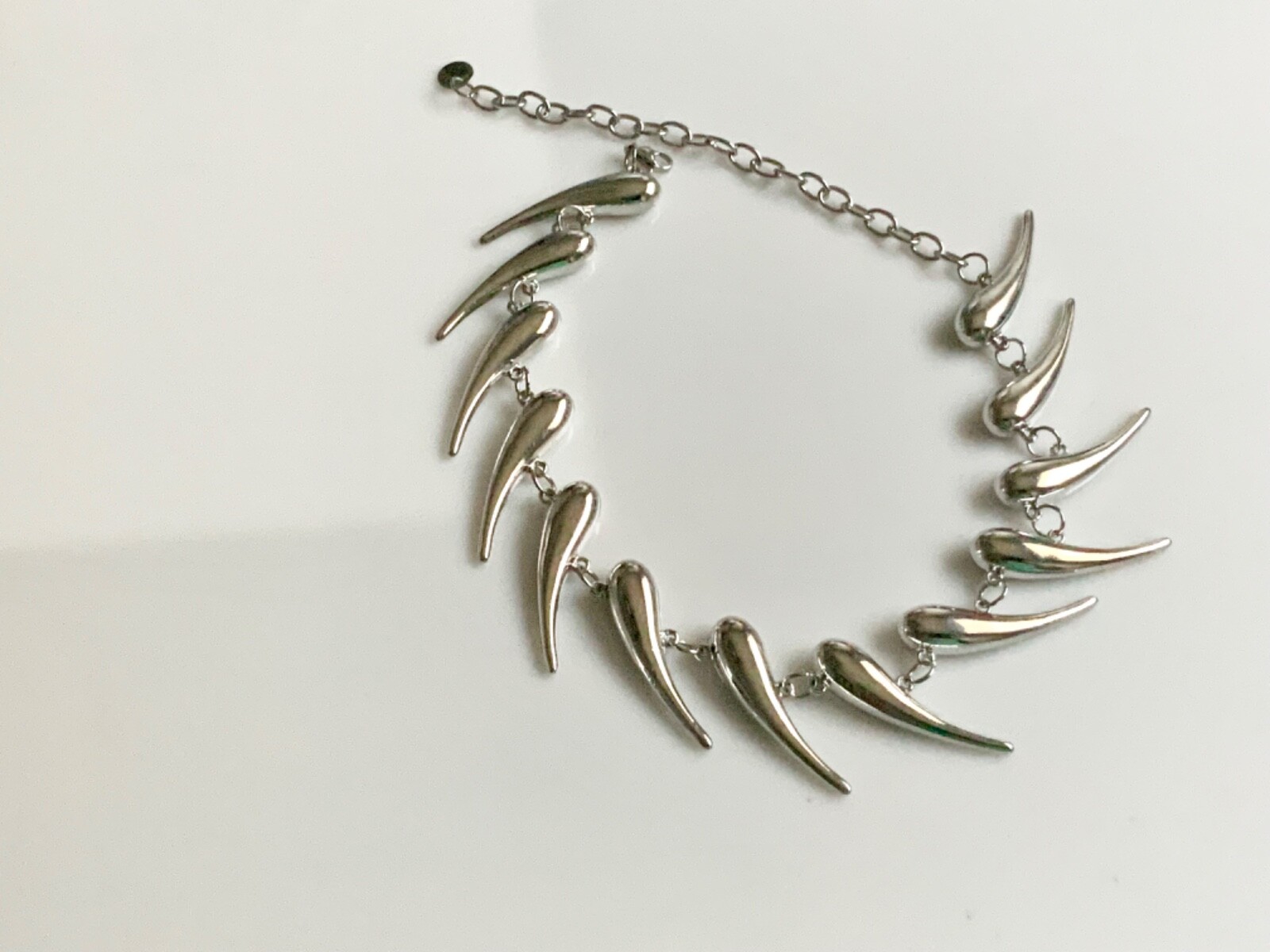 Thorn Charm Choker Necklace Jewelry Stainless Steel Hip Hop Punk