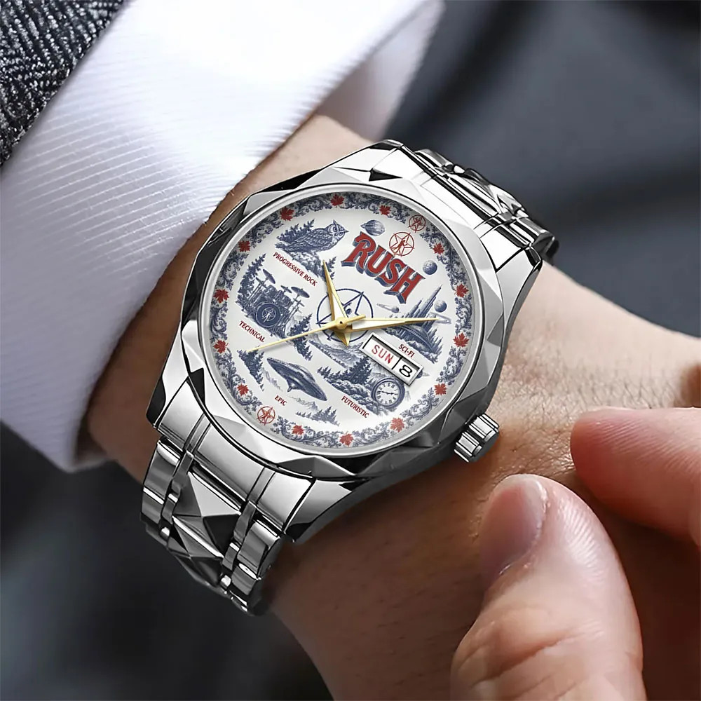 Rush Alloy Luxury Quartz Watch