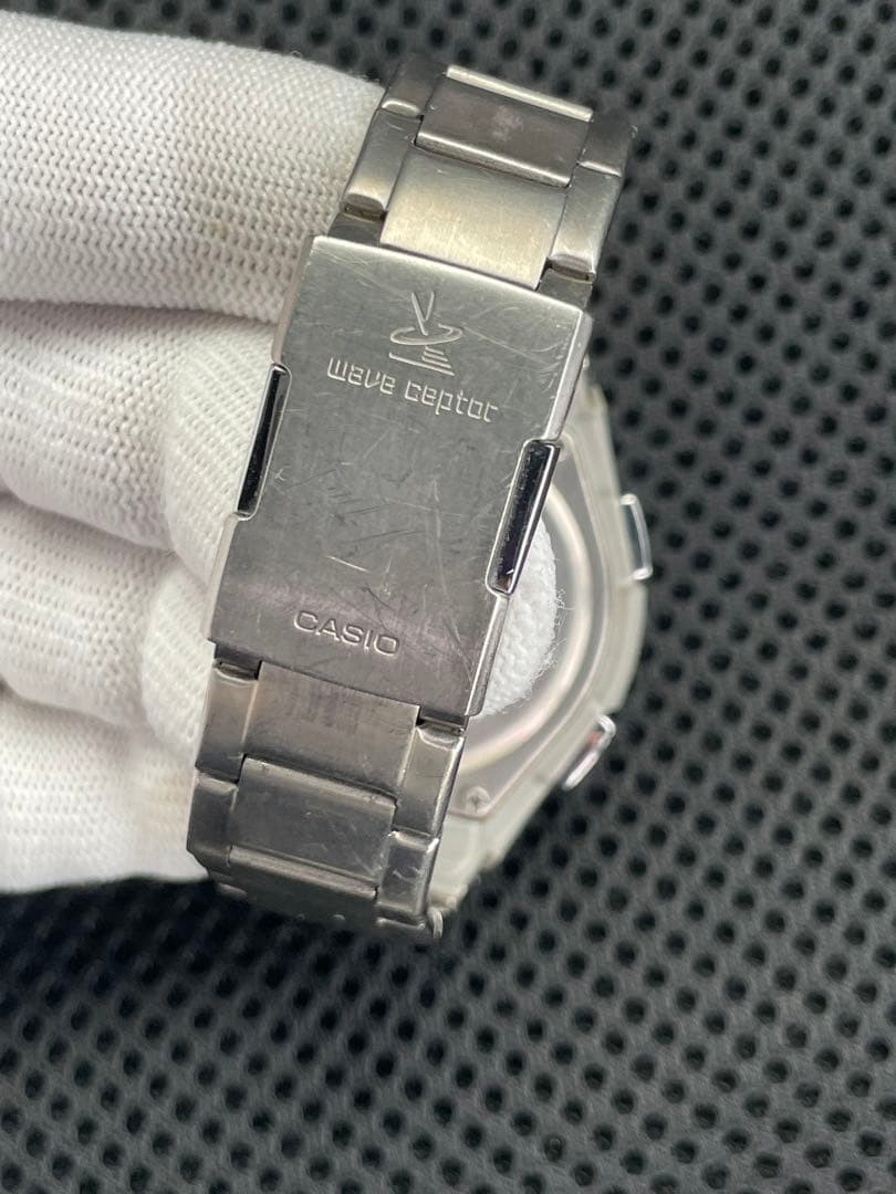 CASIO WVQ-M410 WAVE CEPTOR Radio-Controlled Solar Watch 【USED】