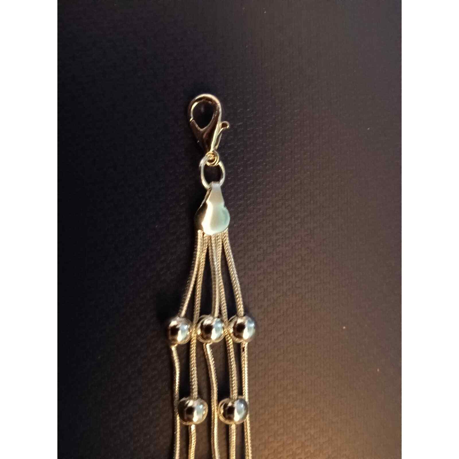 Women’s Sterling Silver Bracelet Size 7.5 inches 12 MM Lobster Claw Closure