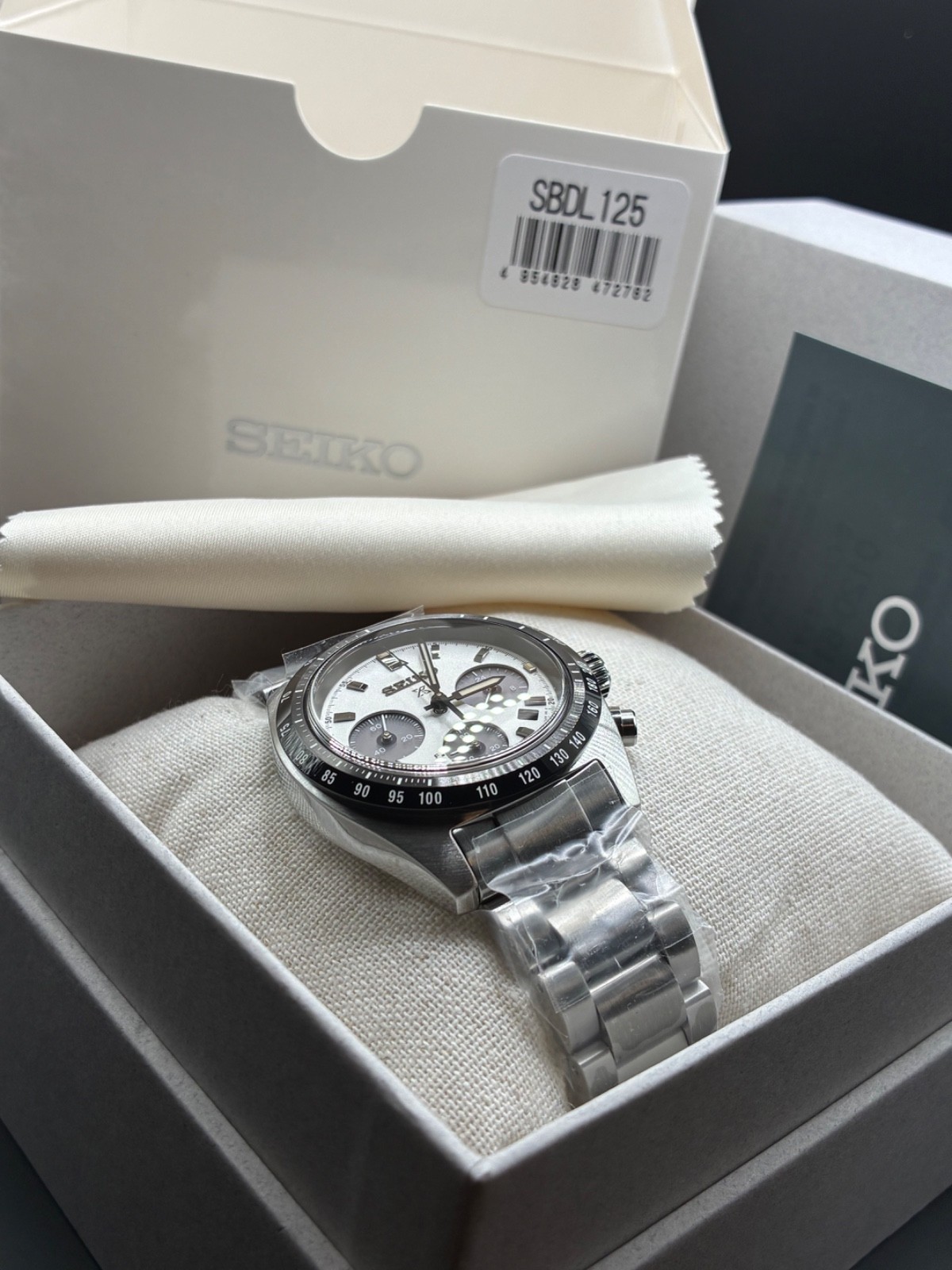 Seiko Watch PROSPEX Speed Timer Solar Chronograph Solar Men’s, Bracelet Type Chr
