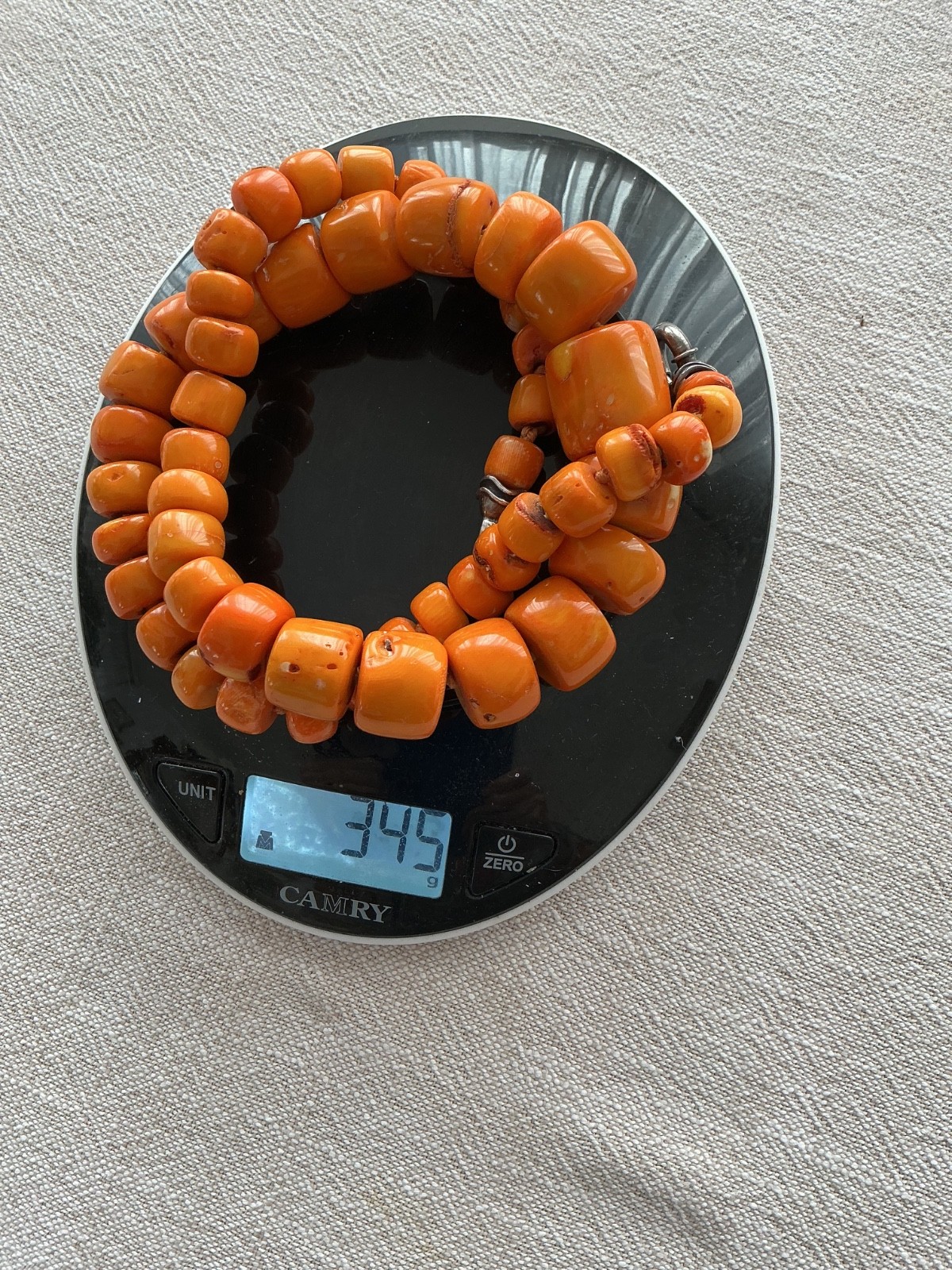 Solid Tibetan Coral Necklace
