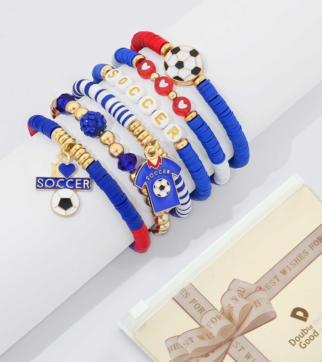 Stylish Soccer Bracelets for Game Day | Stackable Fan Accessories for All Ages