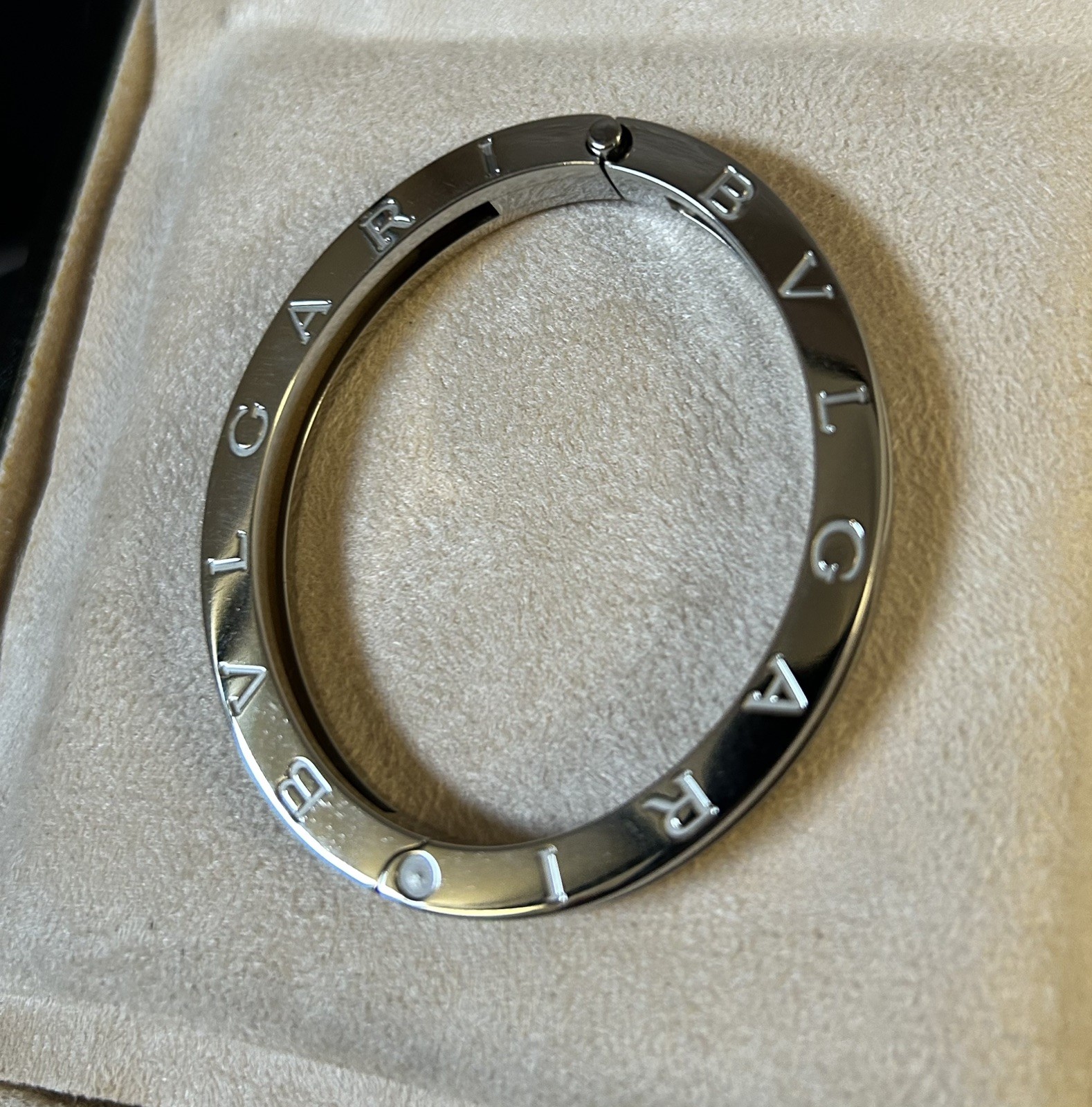 Bulgari B.Zero 1 Women’s Bracelet, 18K Yellow Gold and steel – XS /14cm PRISTINE
