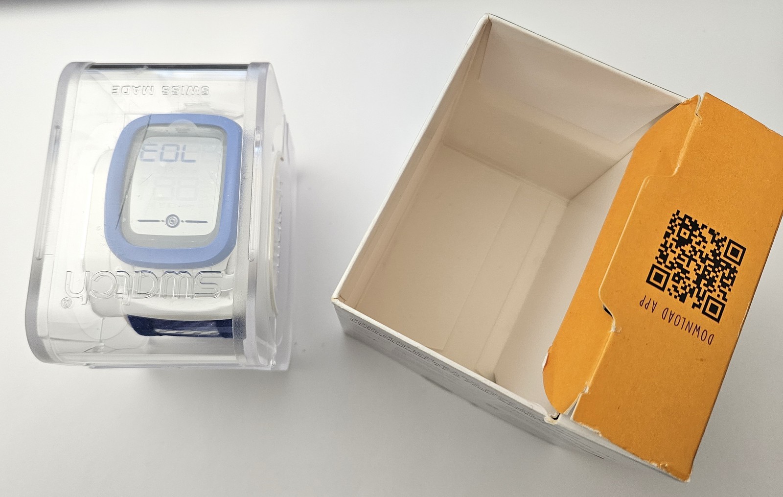 2015 Swatch Touch Zero One – SUVW102B – Skyzero – NEW –