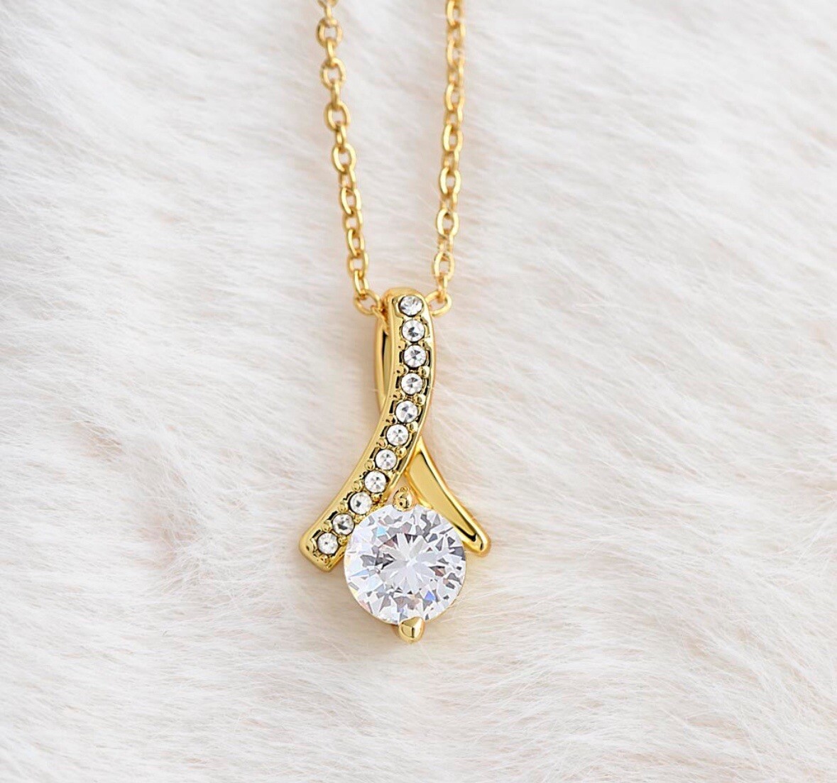 TO MY BEAUTIFUL MOM NECKLACE SOFT BOX GIFT HOLIDAY BIRTHDAY MOTHER’S DAY GIFT