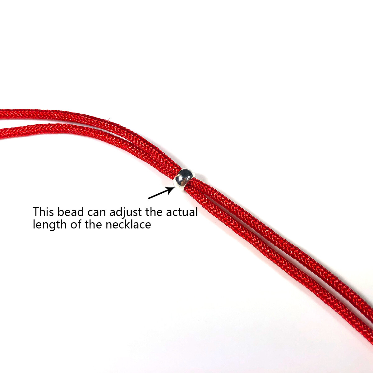 Red / Black / Coffee Brown Cord String Necklace for Pendant Jade Crystal Pendant