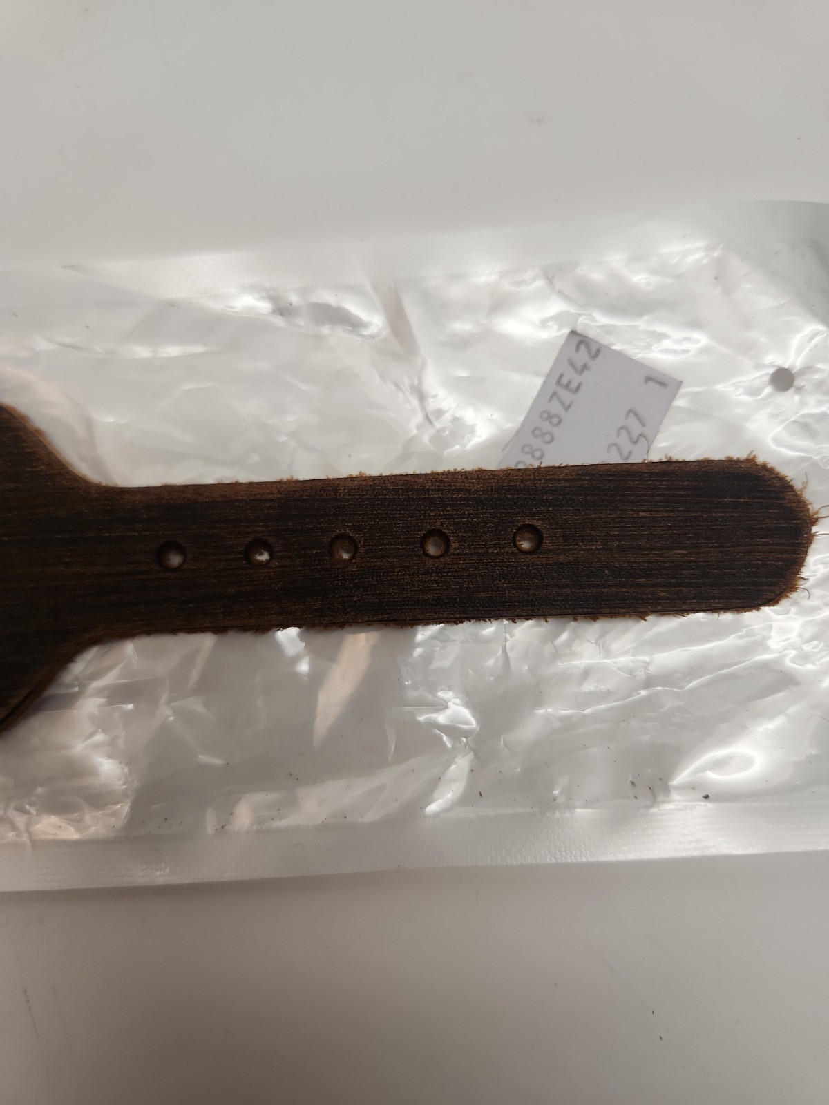 Wide Brown Leather Cuff Band Compatible with Apple Watch 38 40 41 42 44 45 49mm