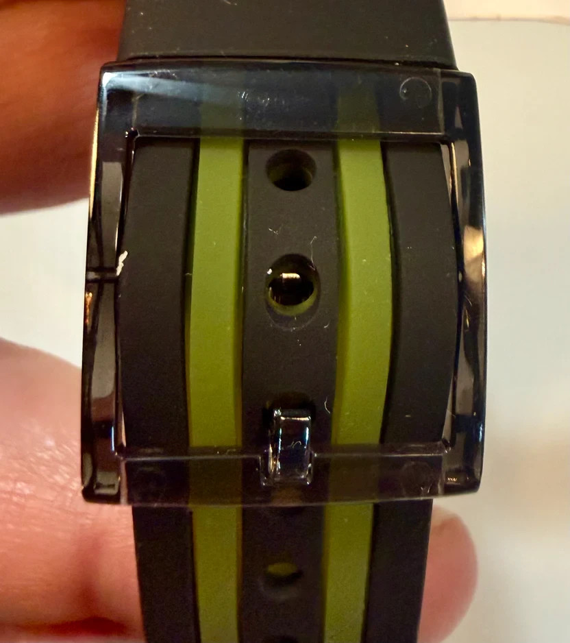 Invicta Subaqua 70035 Men 44mm Quartz Black Dial Olive Green Silicone Watch