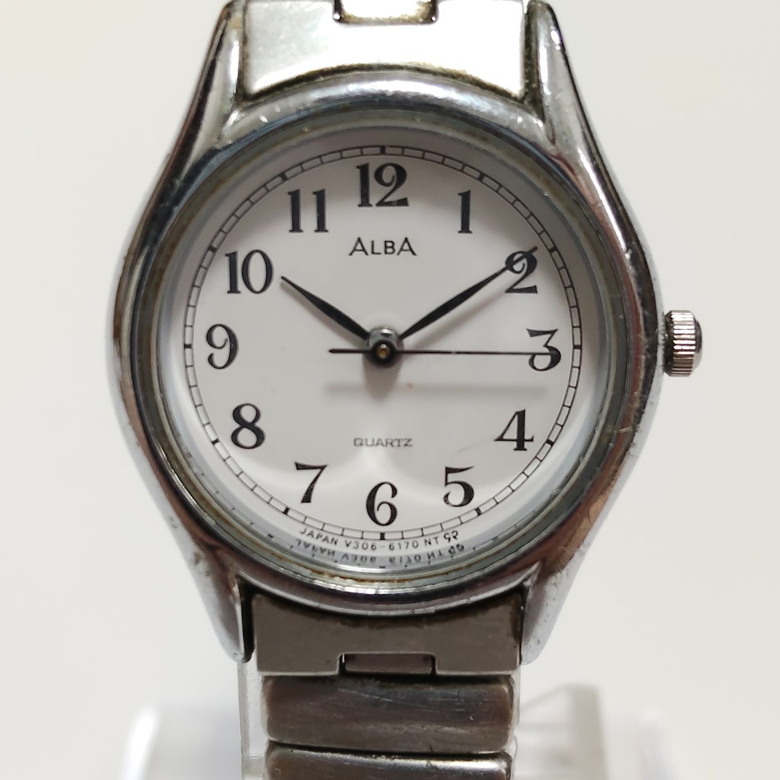 ALBA V306 6170 Women’s Watch 24mm Quartz Working Expandable Band