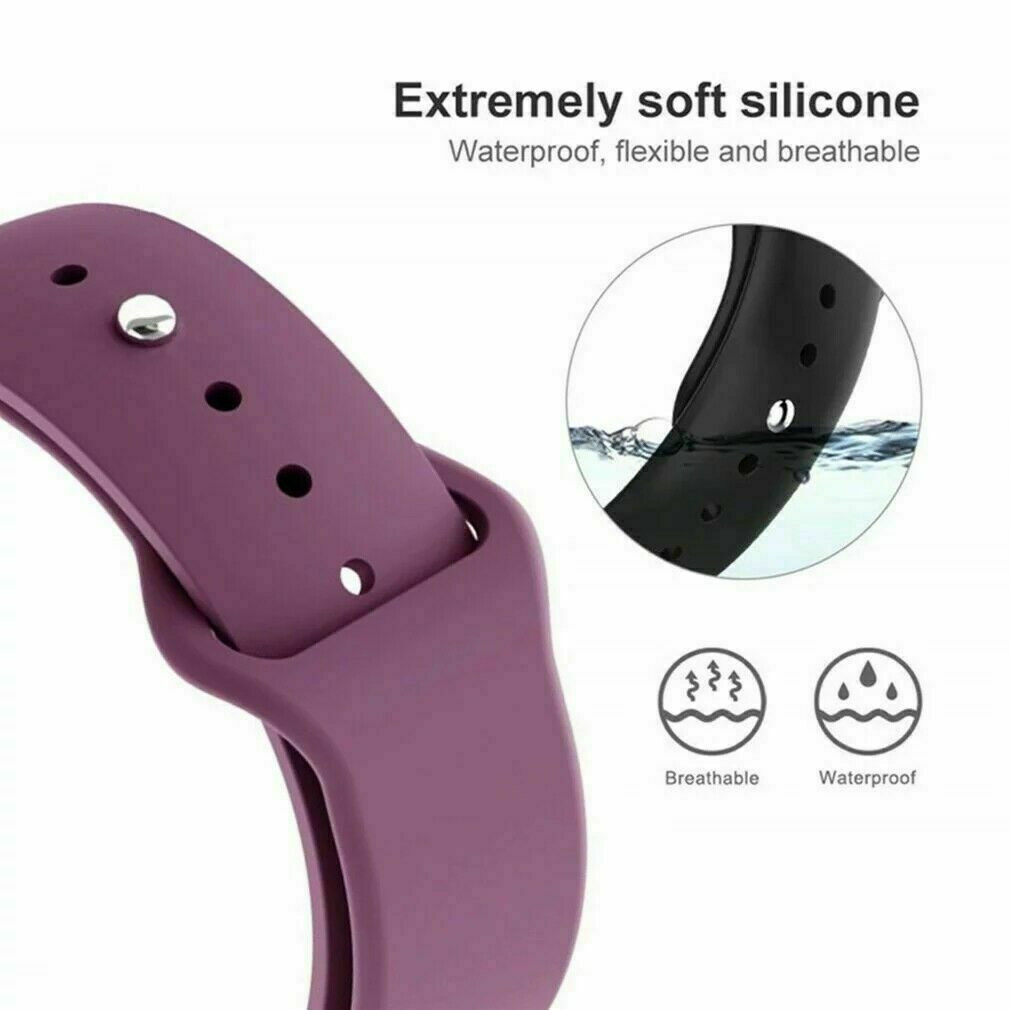 18mm Silicone Strap Wristband For Fossil Women’s Gen 4 3 Q Venture HR Smartwatch