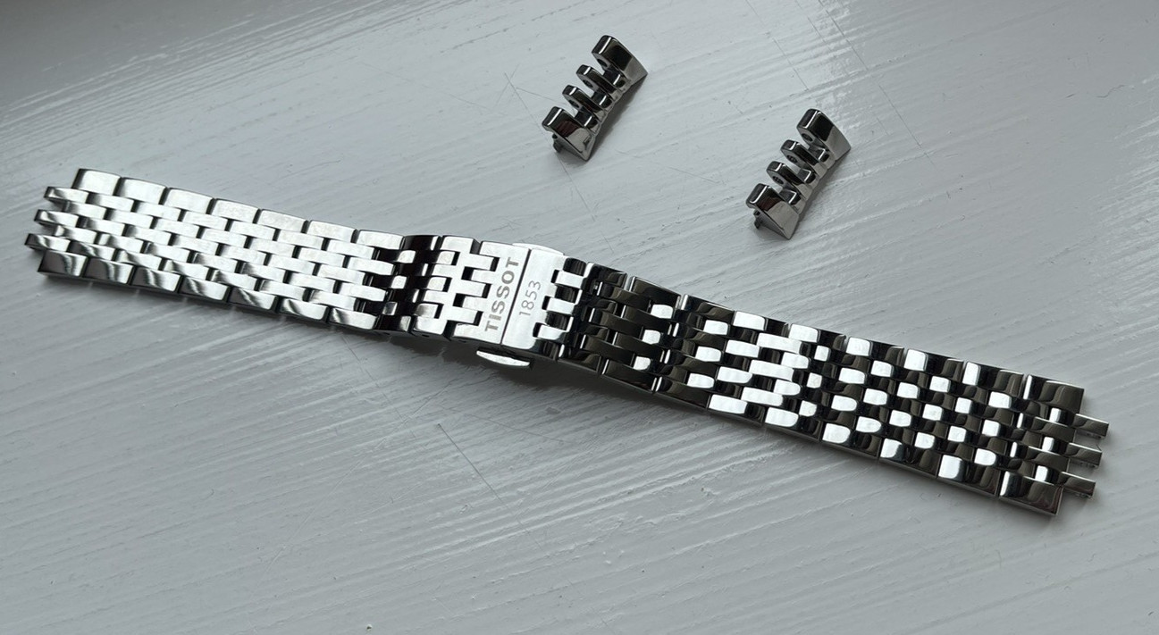 Tissot Bracelet 19mm T41/T006 Lelock Precision Steel Watch Strap T006407B 1853