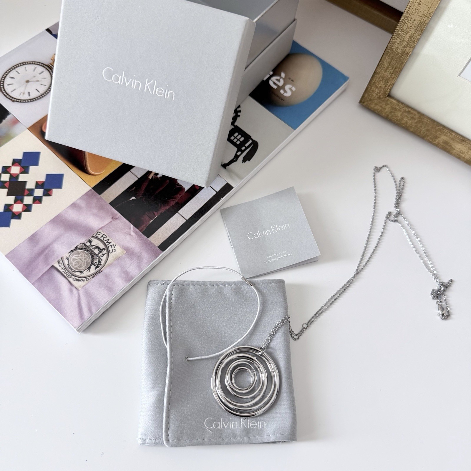 Calvin Klein Sumptuous Necklace Silver