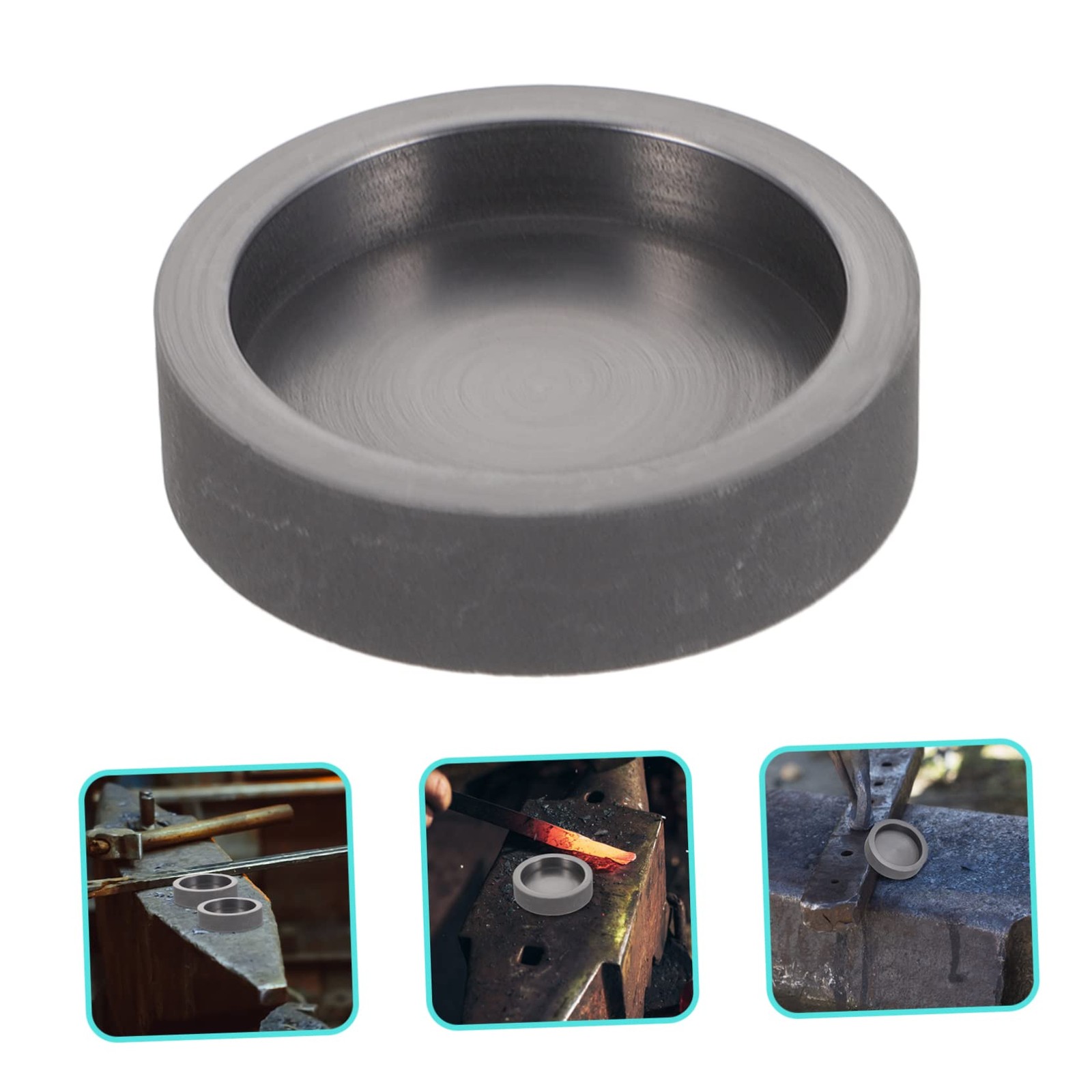 Graphite Ingot Mold Reusable 10Ml Casting Mold for Metal Melting and Smelting…