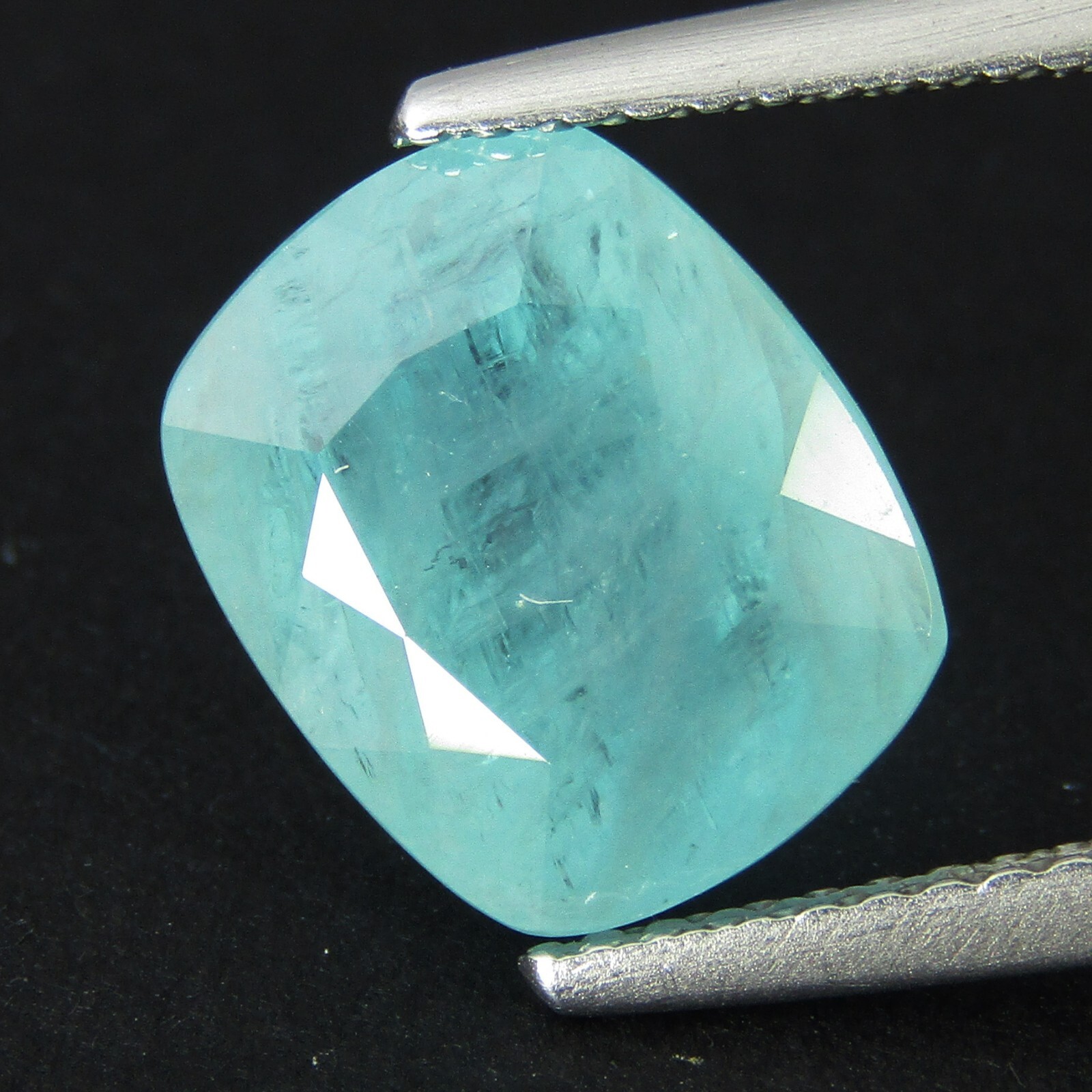 3.38Cts Natural Grandidirite 10.5×8.7mm Cushion Shape Gemstone From Madagascar