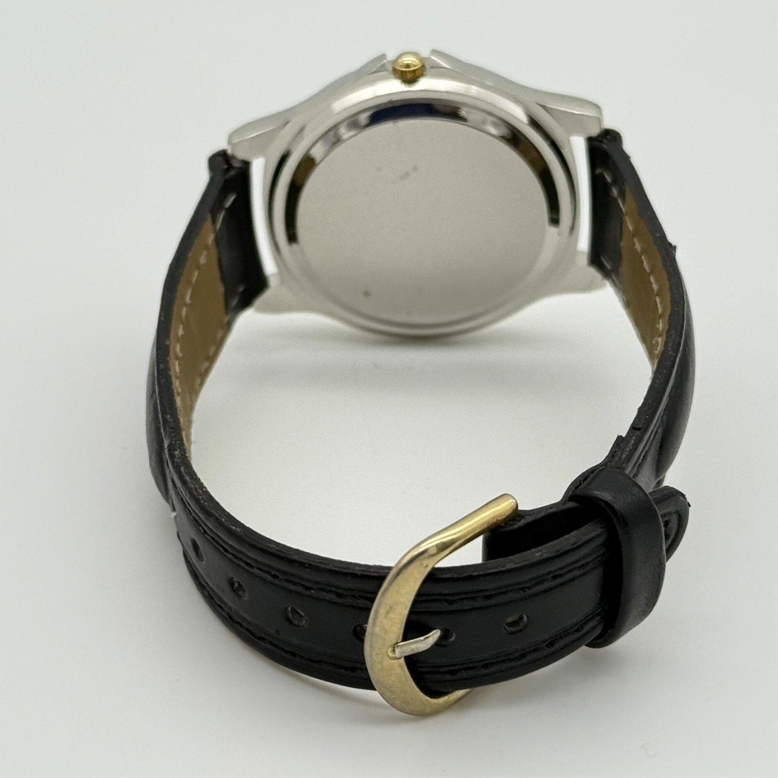 Unisex SUN KIDS CHAMPION 2017 Silver Tone Quartz Watch, 37mm, Black Band, Runs