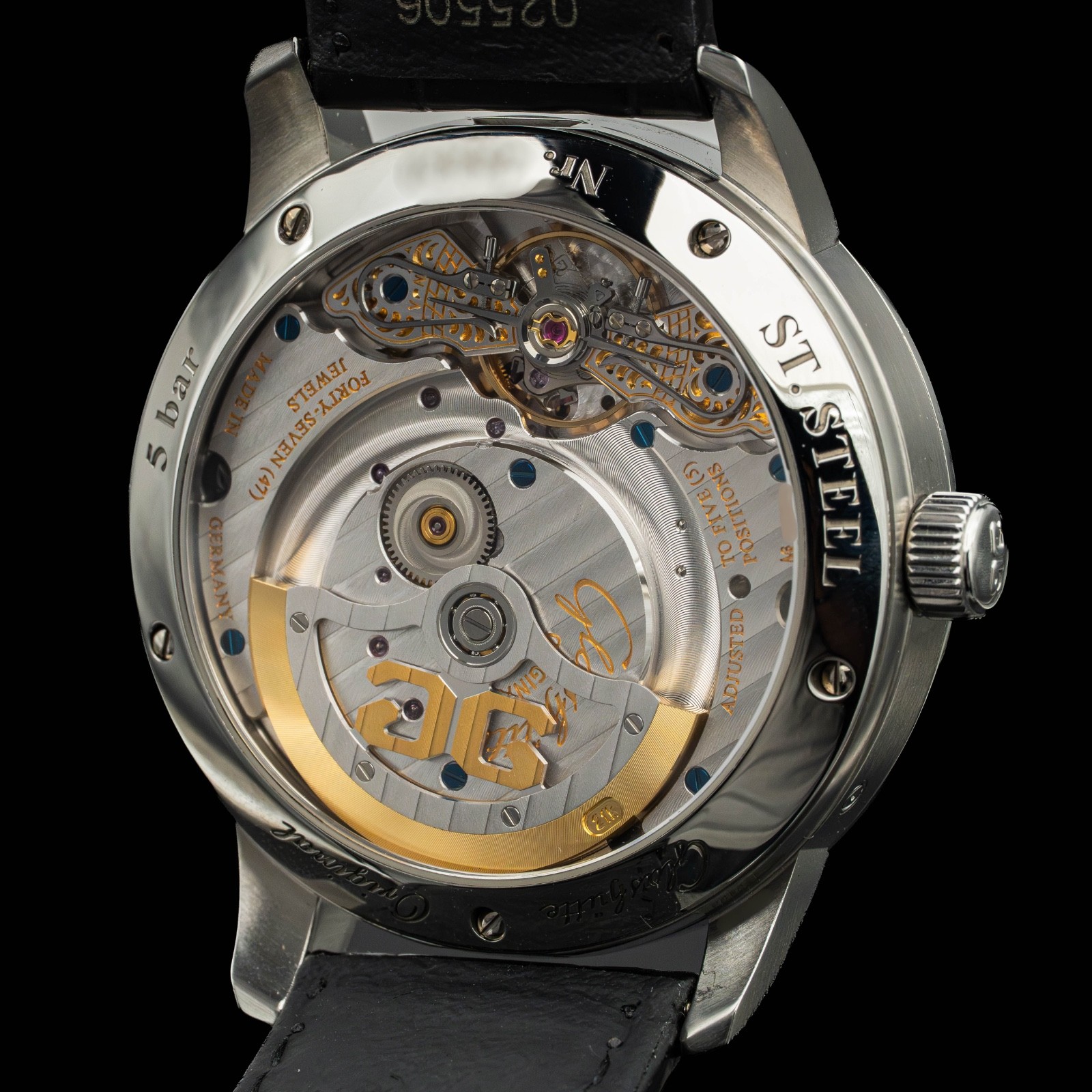 2024 Glashutte Original PanoMatic Lunar Silver 1-90-02-42-32-50 Full Set