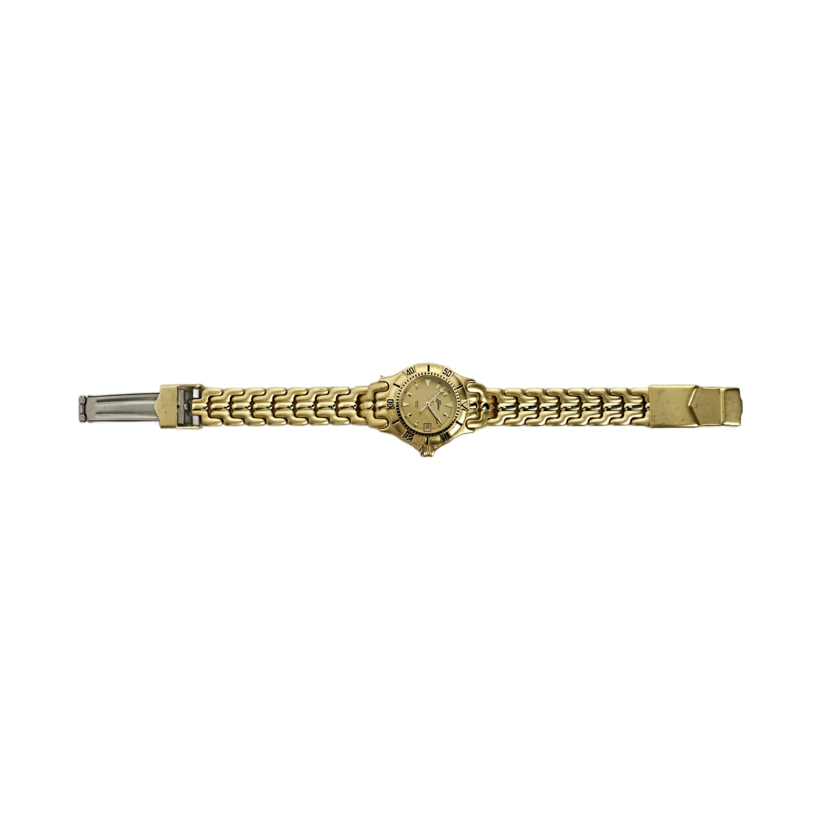 Belair Ladies Diver Watch Gold Plated 200m 20 ATM Water Resist