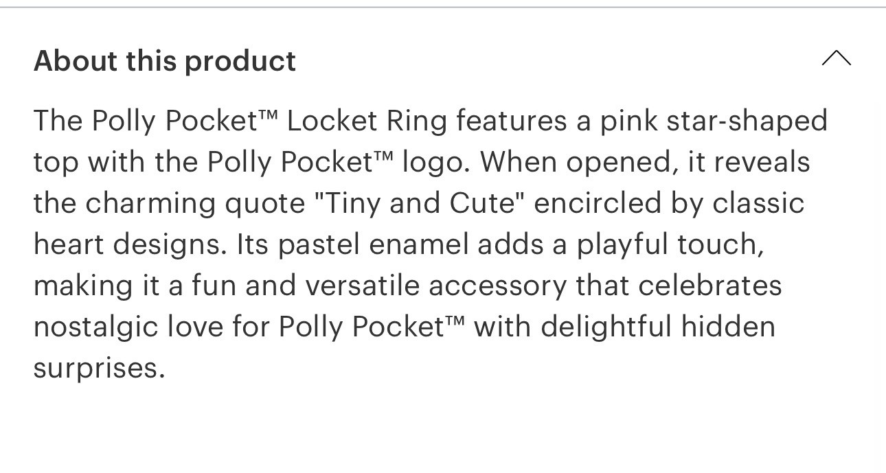 Alex + Ani X Polly Pocket House Locket Ring NEW Final Sale