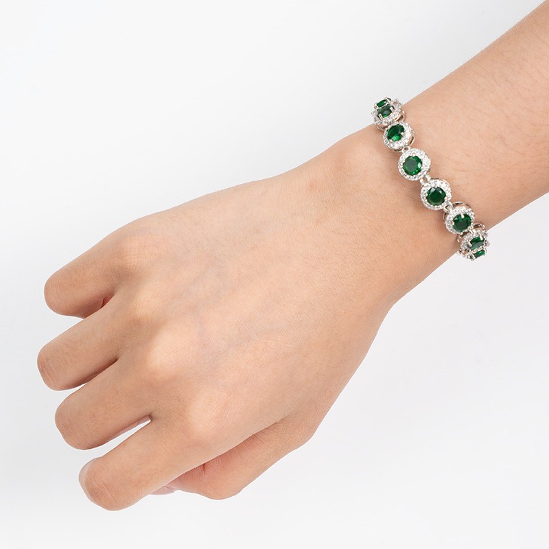 Dopamine round bracelet, fresh, sweet and gentle versatile bracelet niche