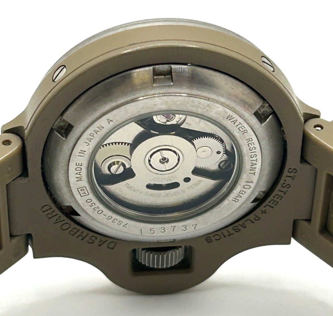 Seiko CABANE de ZUCCa Dashboard Giugiaro 7S36-0250 Automatic Men’s Watch Box
