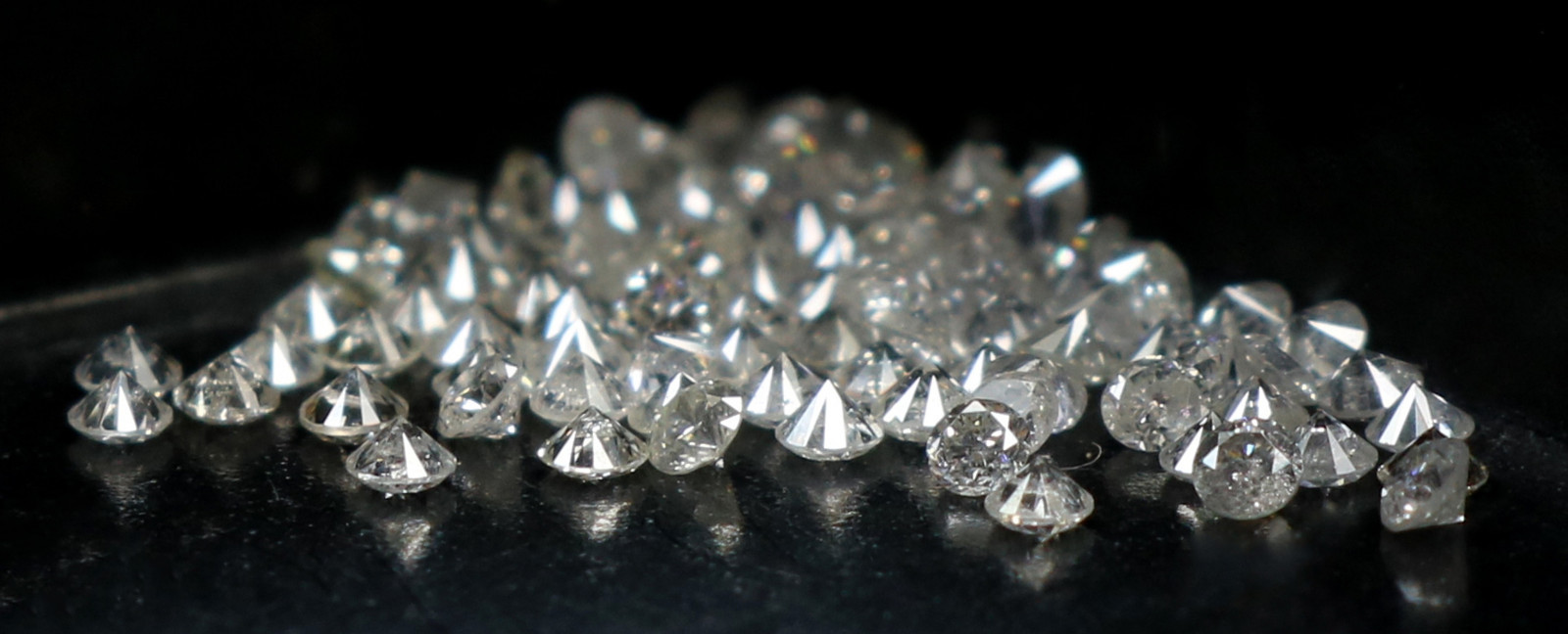 Natural Loose Diamond Round G H White I1-I3 Clarity 1.25 to 1.55MM 25Pcs Lot Q06