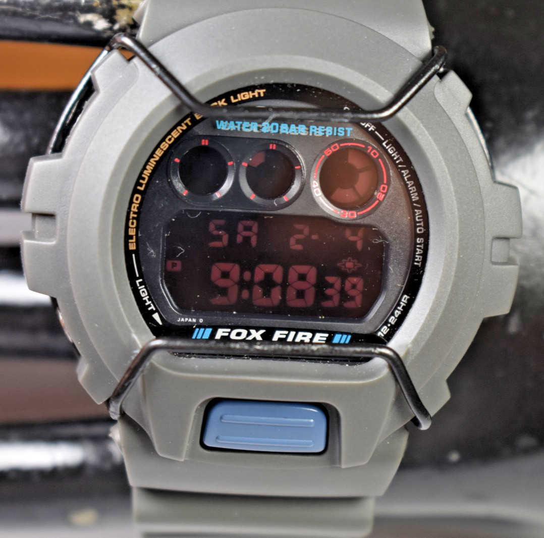 MODIFIED Casio G-Shock DW-6900MS (1289) Gray Men’s Watch NEW BATTERY!