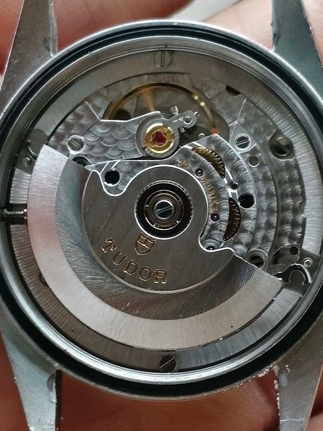 Tudor 76213 Stainless Steel 2834-2 Automatic Movement Watch Working