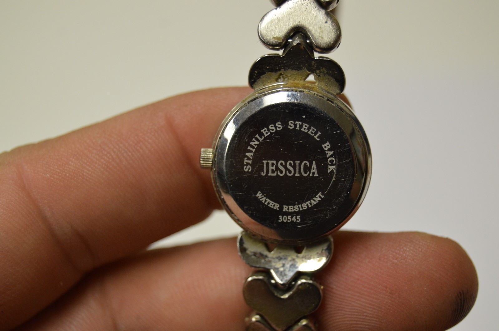 Nice JESSICA Jeweled Metal Women’s Working Wrist Watch 30545