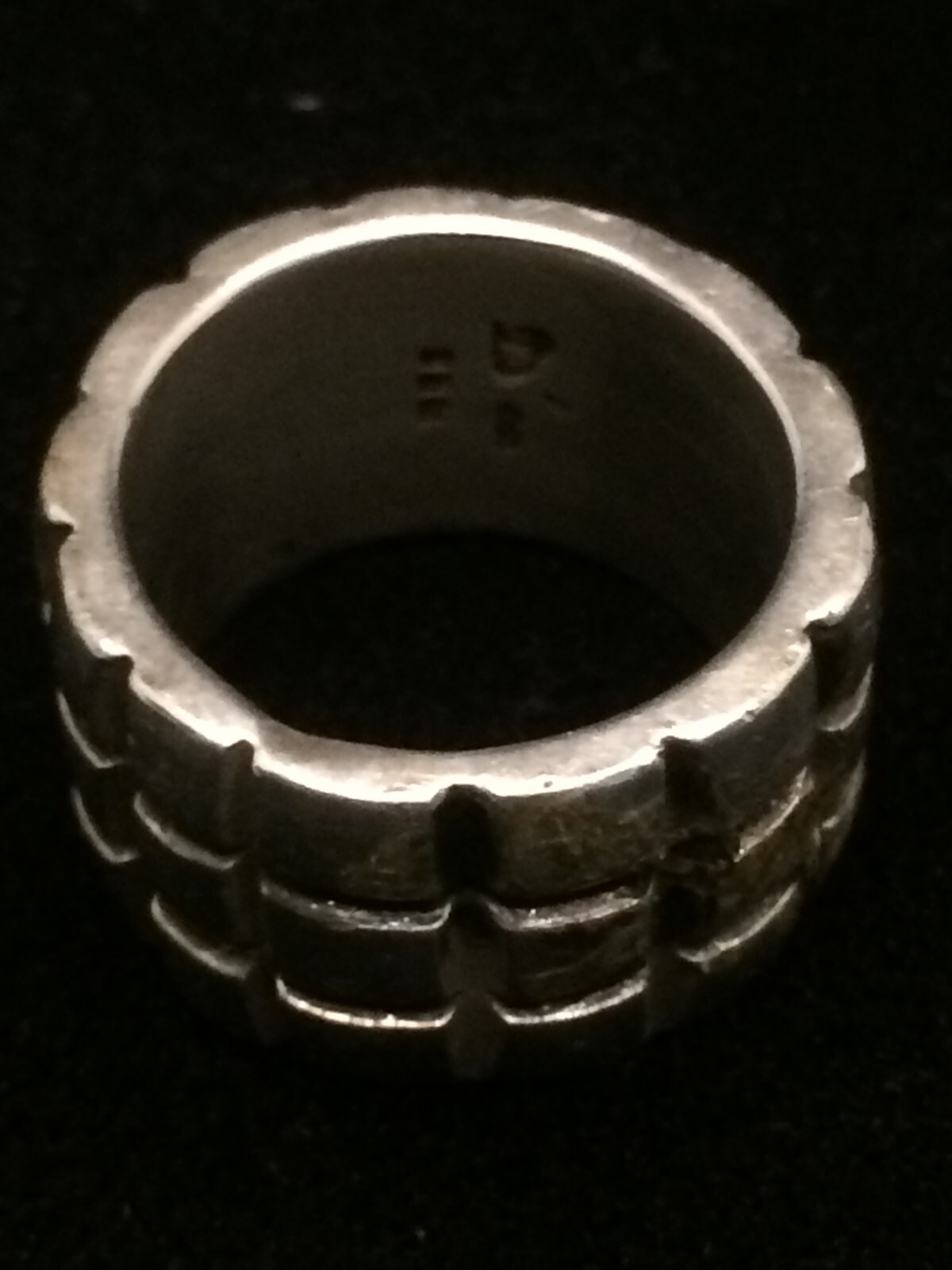 Designer Ring Silver Ring Rock Metal Ring 925 Silver 22 g!!! 18mm Master Hallmark