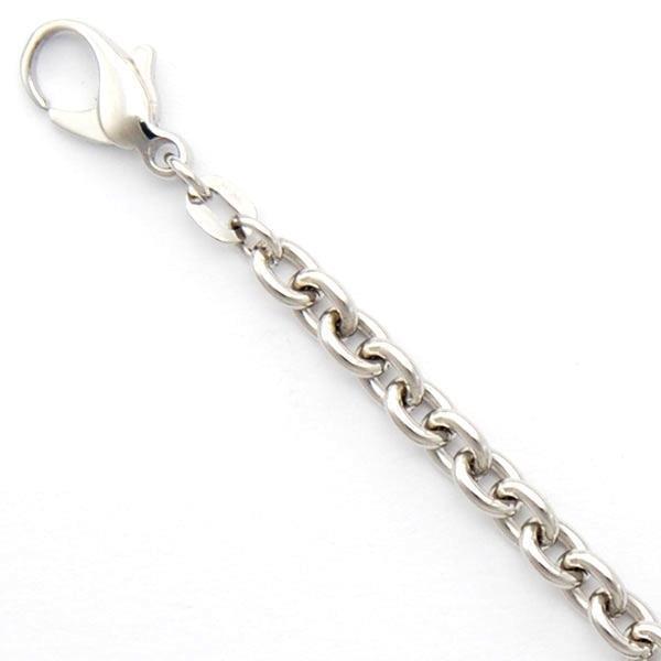 4.5mm Platinum Round Cable Chain PT950 8″ 20″ 22″ 24″ 26″ or 30″