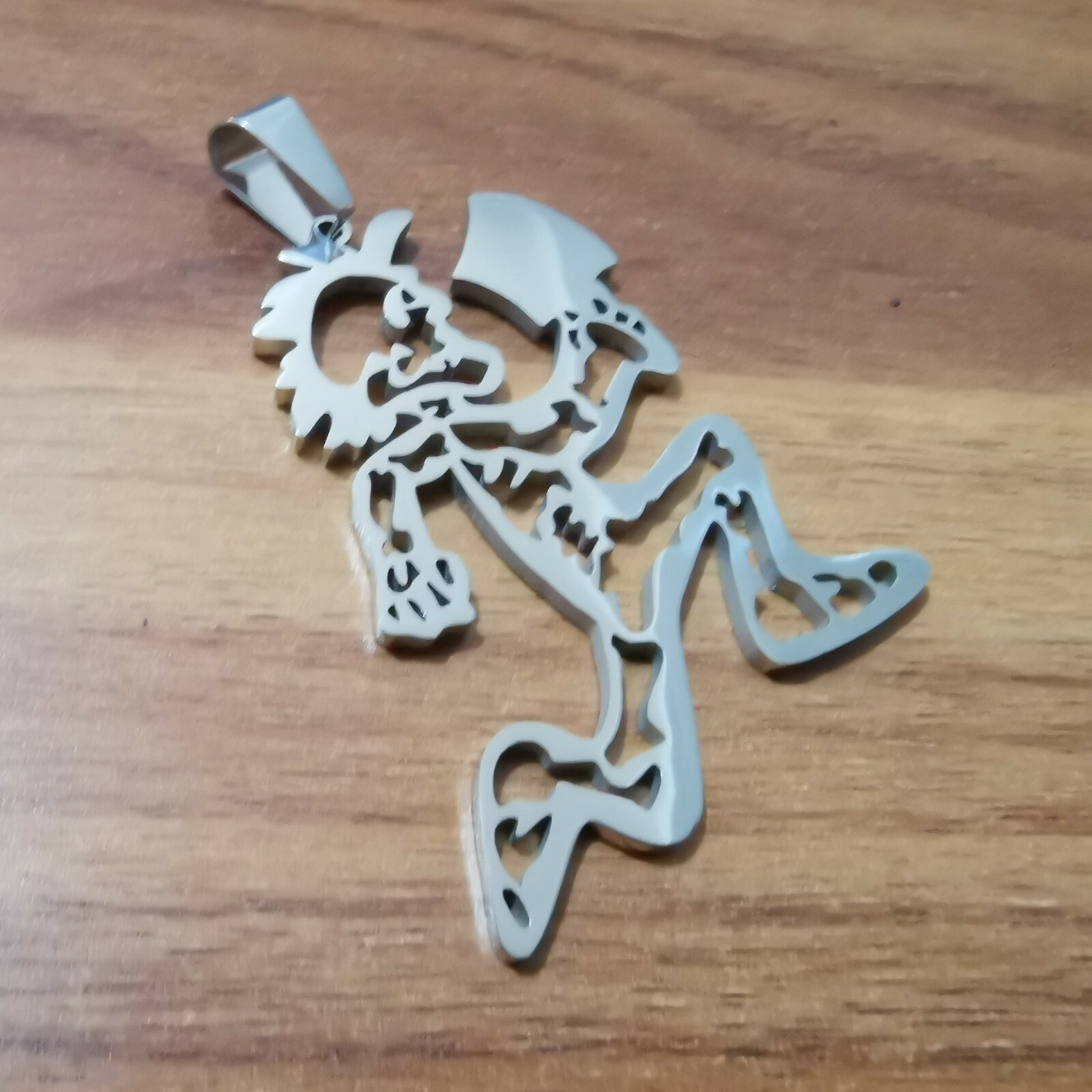 Insane Clown Posse TWIZTID hatchetman skeleton charm JUGGALO ICP 30″ necklace