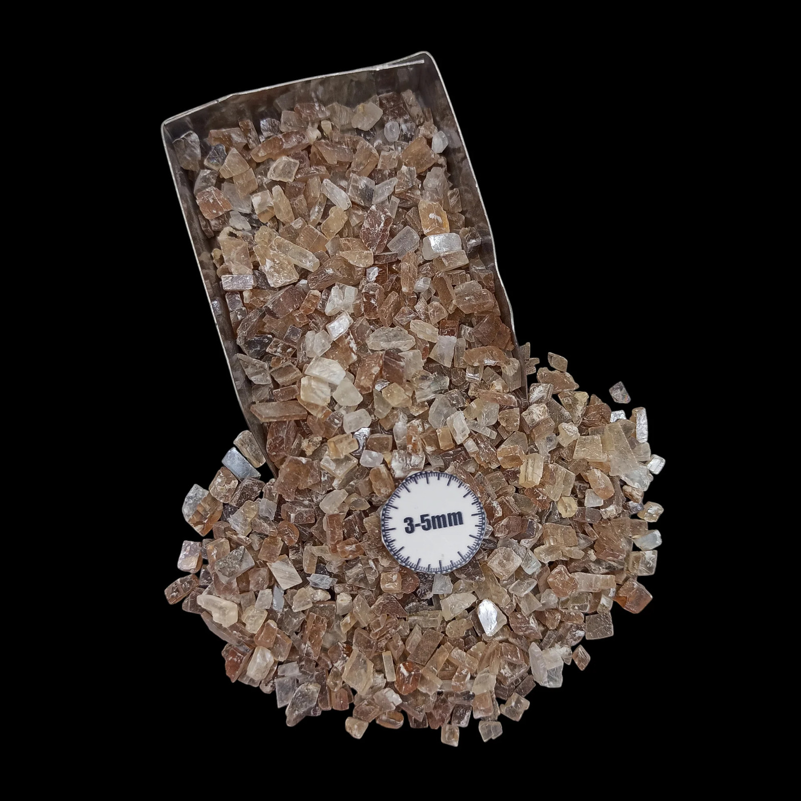 Mica Axinite 3-5mm Coarse Crushed Gemstone for Resin Decor