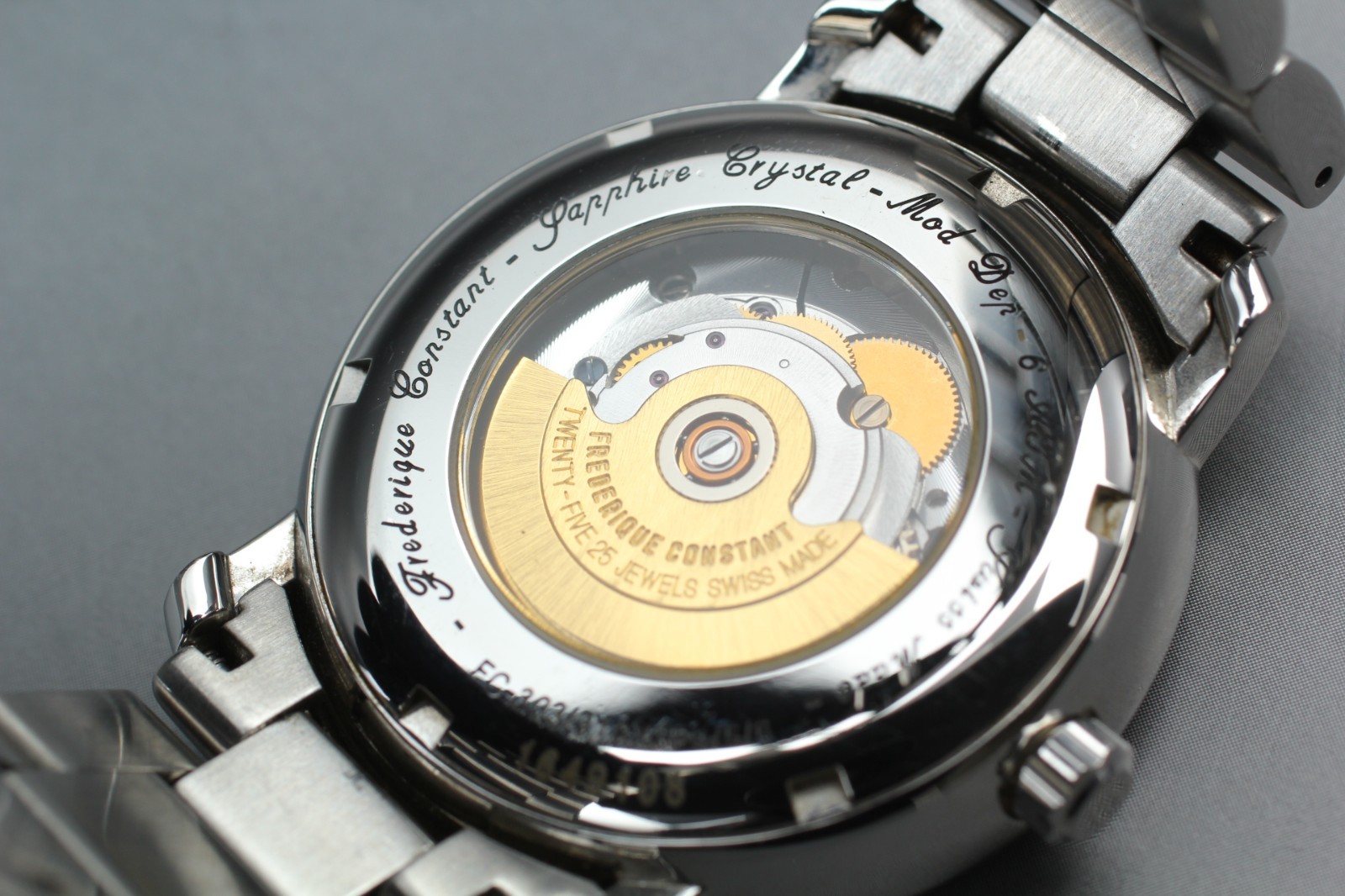16cm Frederique Constant FC-303/310X3P4/5/6 Heartbeat Auto Mens Watch NEAR MINT