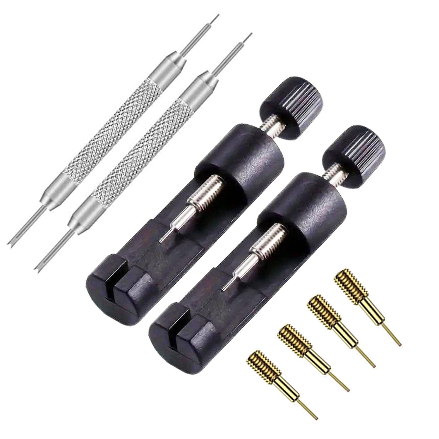 Olytop 2 Pack Watch Link Removal Kit, Band Tool Repair One Size, 2 Pcs