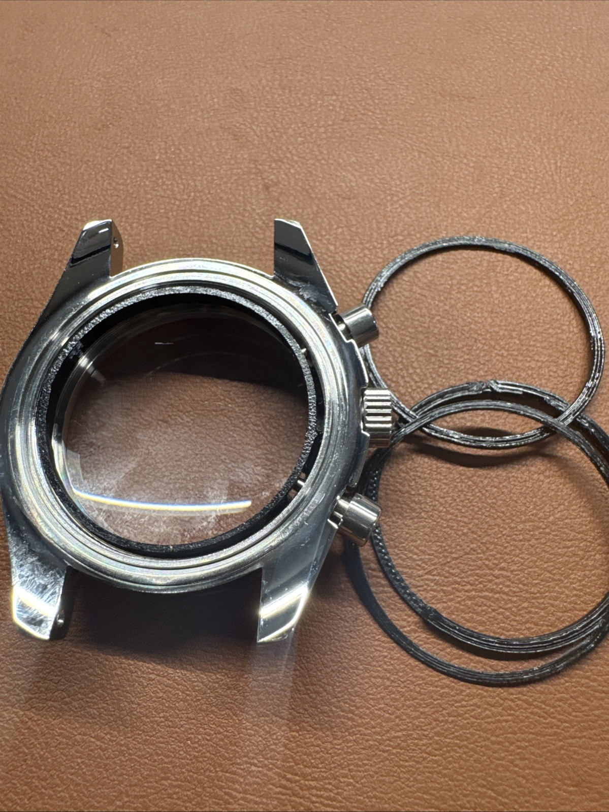 G10 Moonswatch Movement Rings And Movement Holder. For Steal Case Conversion.