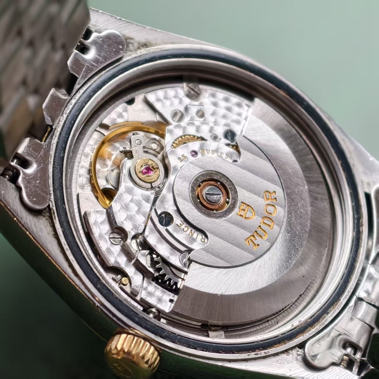 Tudor 5 Graph scale Champagne Dial Prince Date 74033 Men’s Watch Automatic 34mm