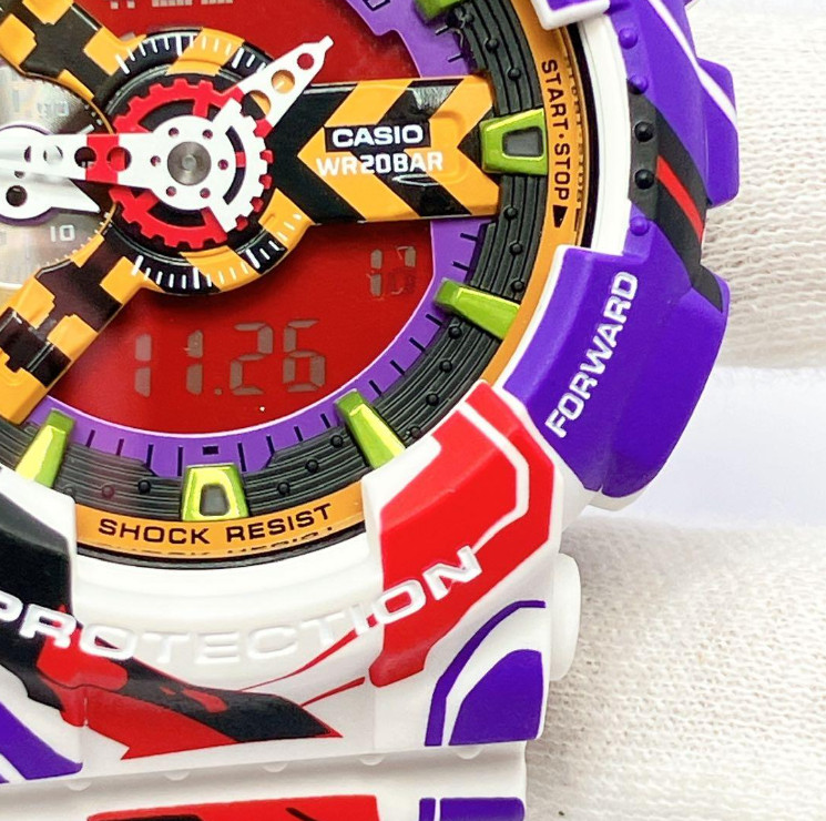 Neon Genesis Evangelion & Casio G-Shock Collaborated New Watch GA-110EVA30-7AJR