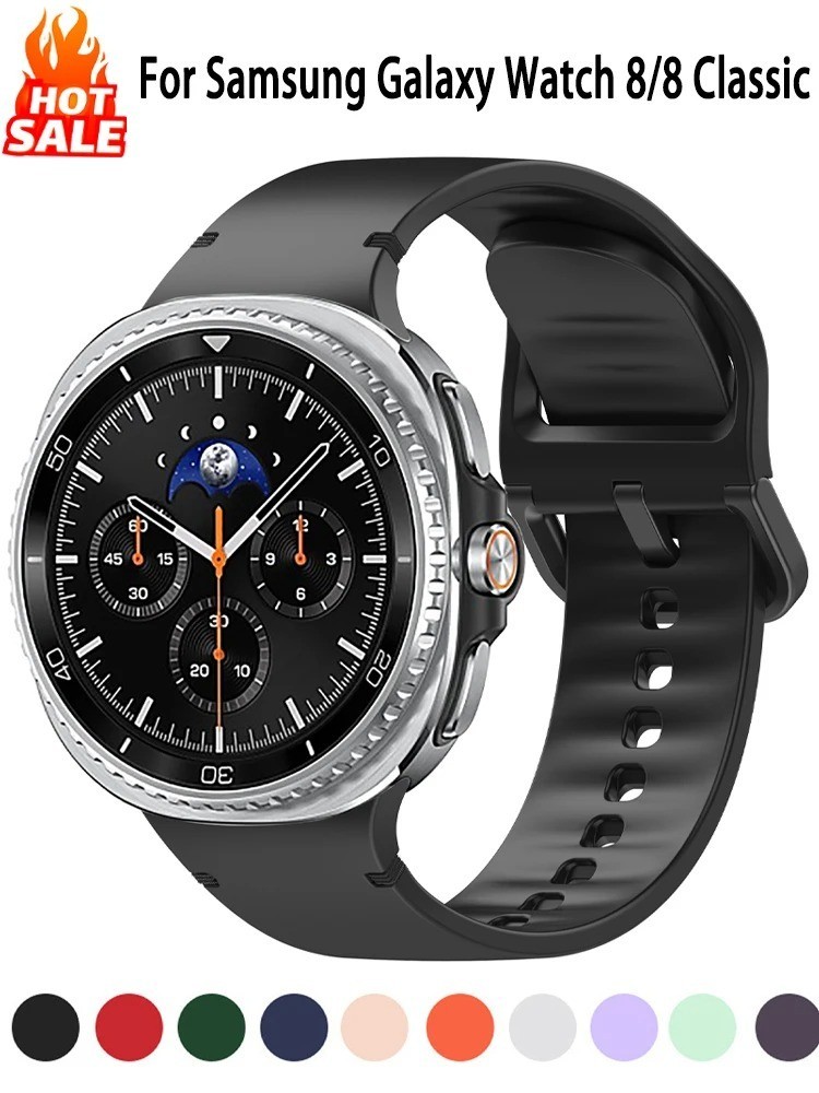 Original Strap for Samsung Galaxy Watch 8 40mm/44mm Classic 46mm Sport Band ✅