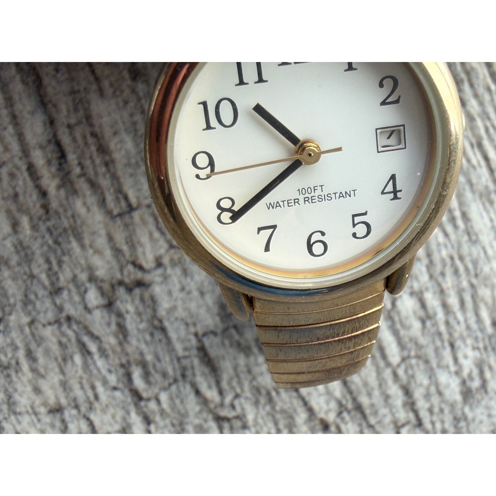 FMD Watch Calendar Date Water Resistant Japan FMDWS046 Vintage Stainless Steel